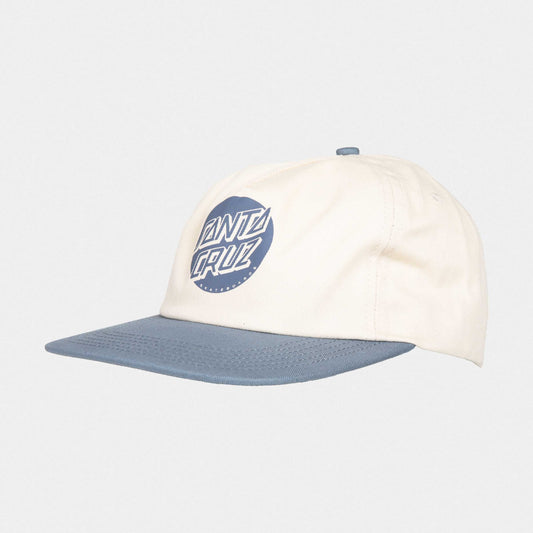Santa Cruz Reason For Living Snapback Cap Ecru/Heritage Blue
