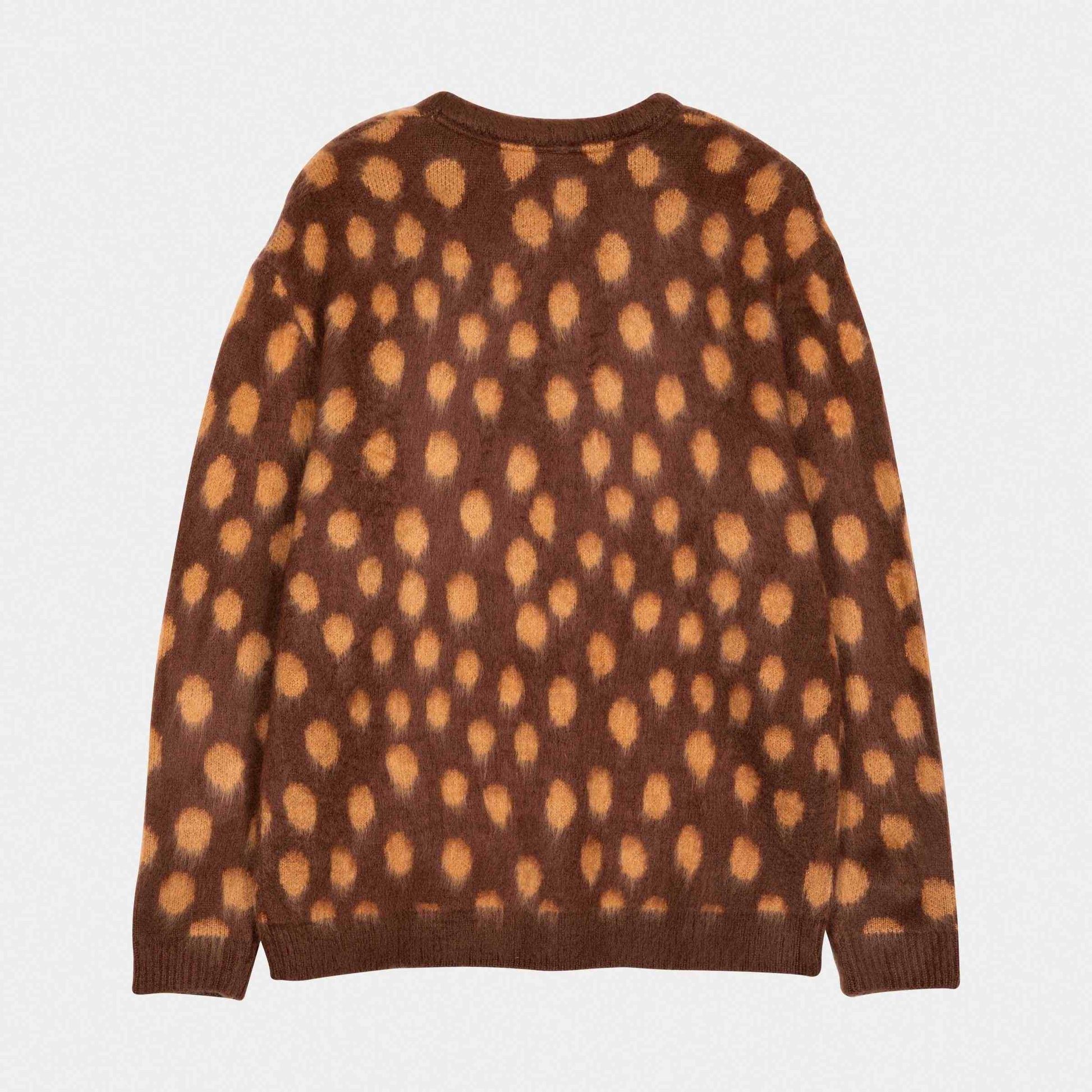 Santa Cruz Jaguar Knit Crew Brown
