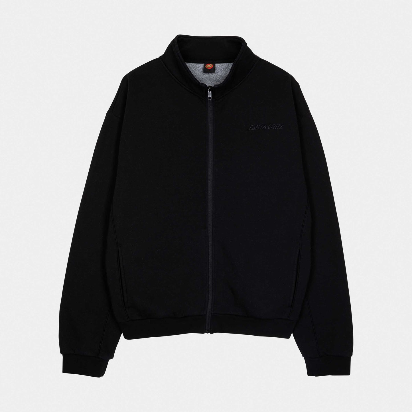 Santa Cruz Team Track Top Crew Black