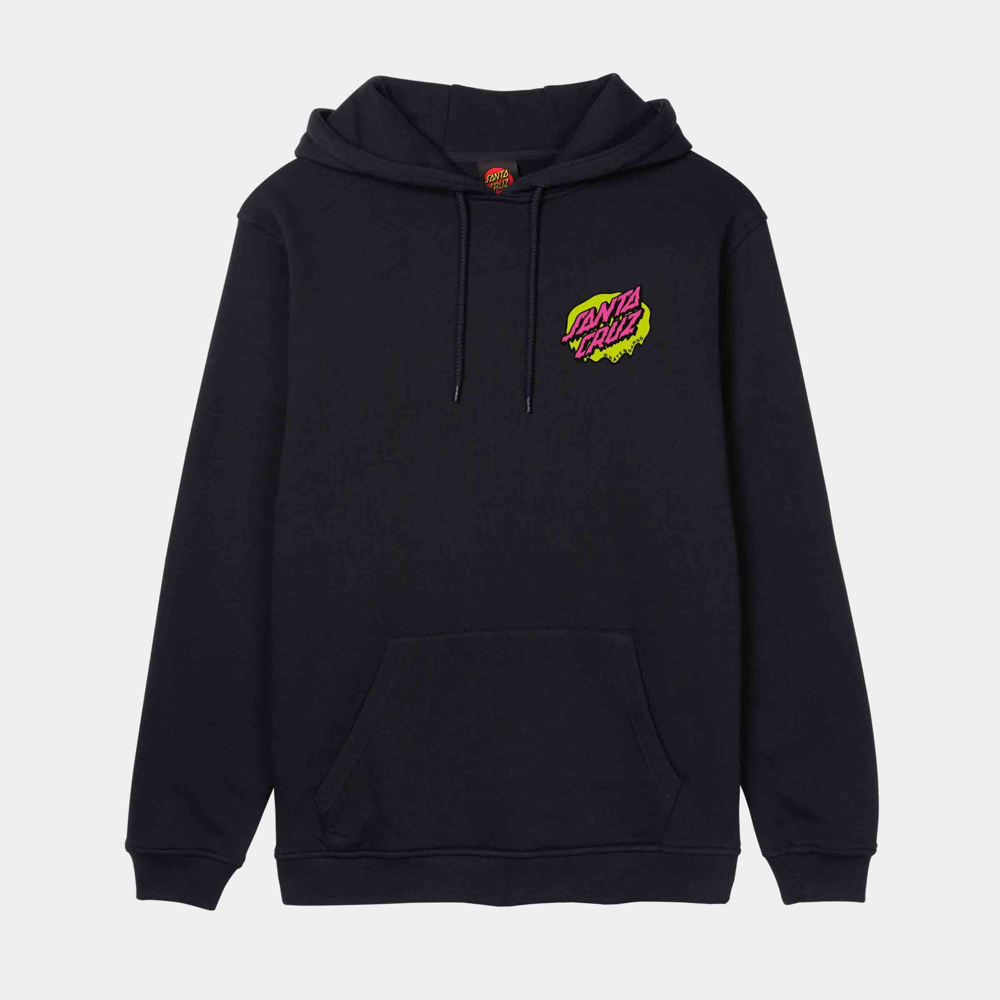 Santa Cruz Slime Scream Hoodie Black