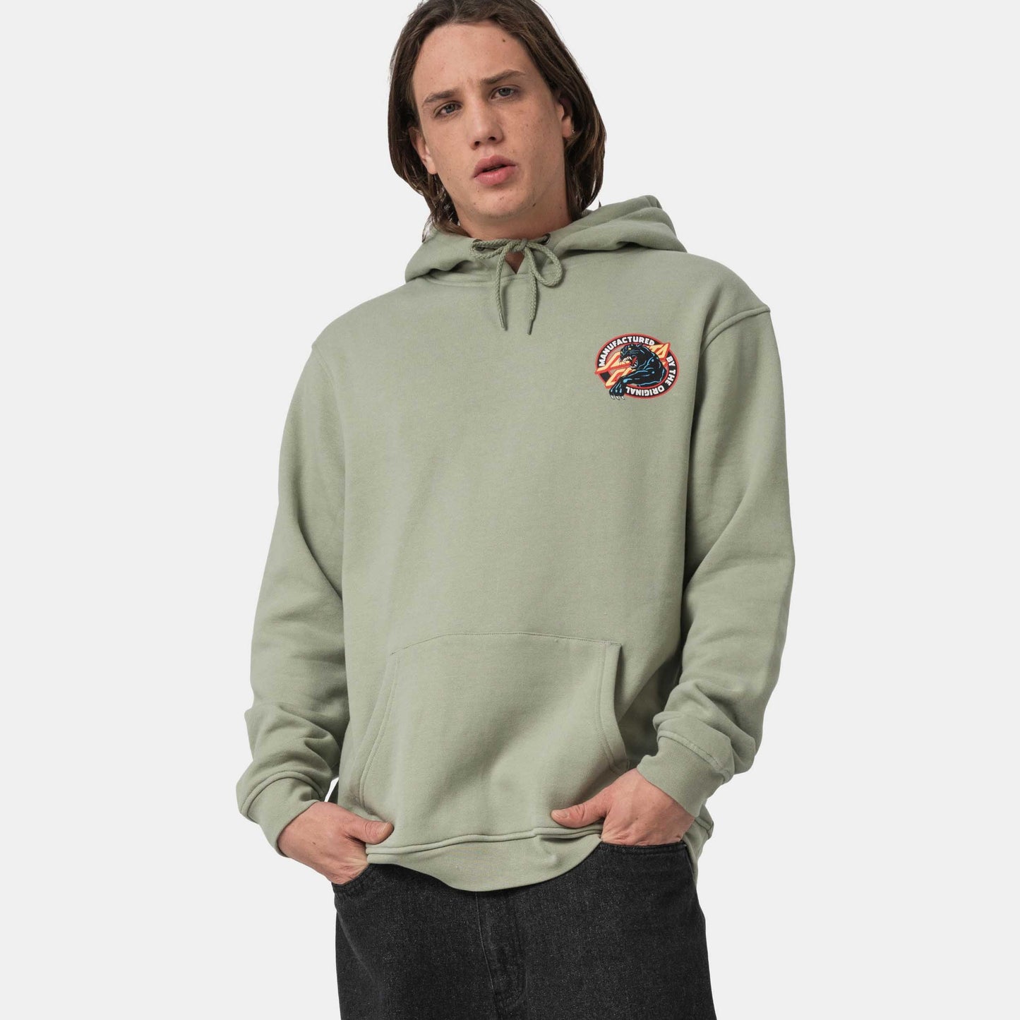 Santa Cruz Natas SC Panther Hoodie Moon Rock
