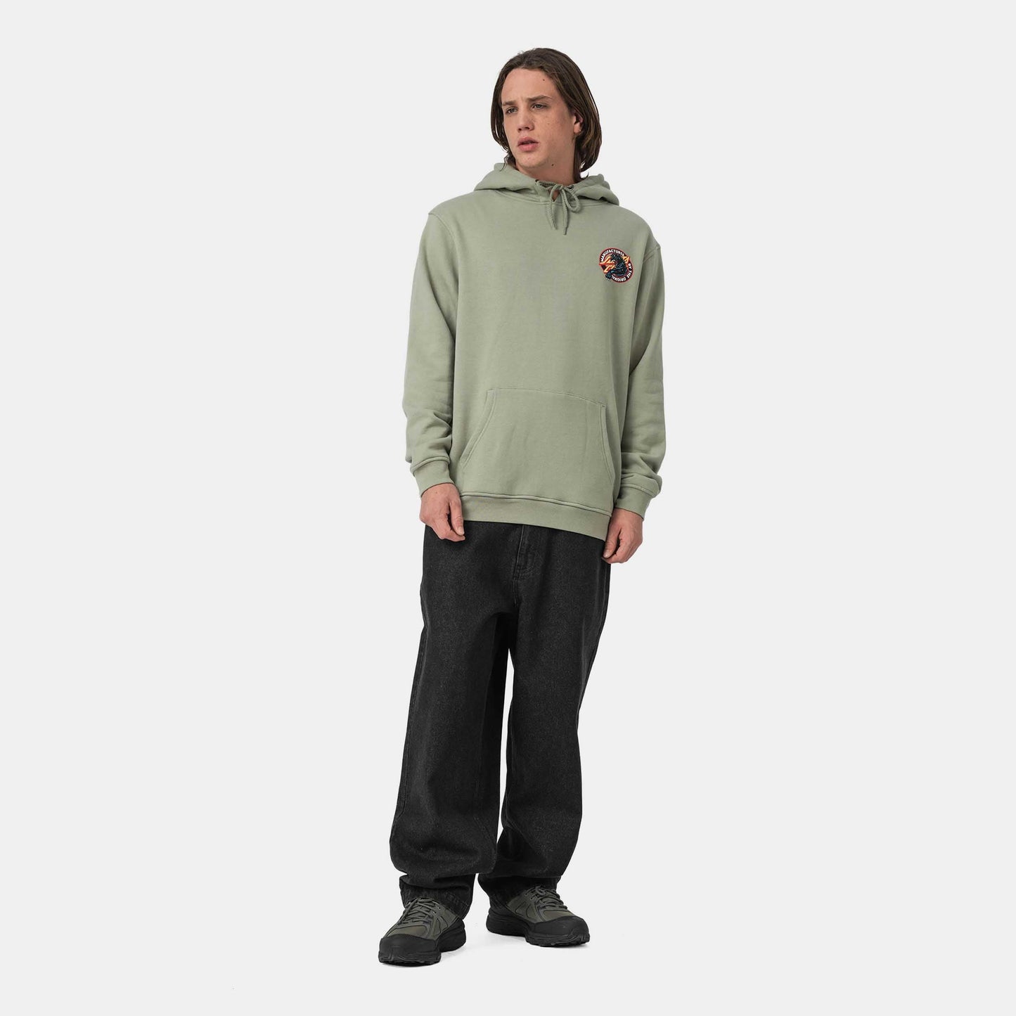 Santa Cruz Natas SC Panther Hoodie Moon Rock
