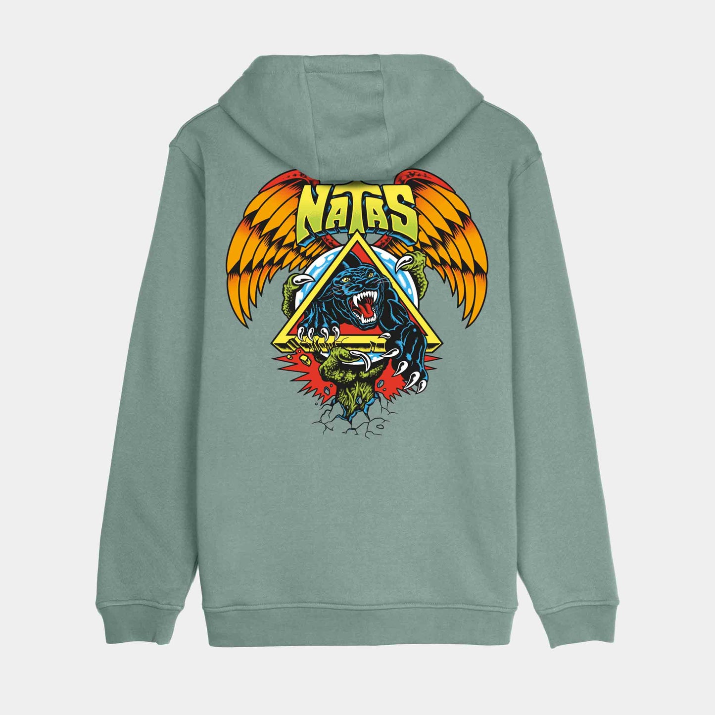 Santa Cruz Natas SC Panther Hoodie Moon Rock