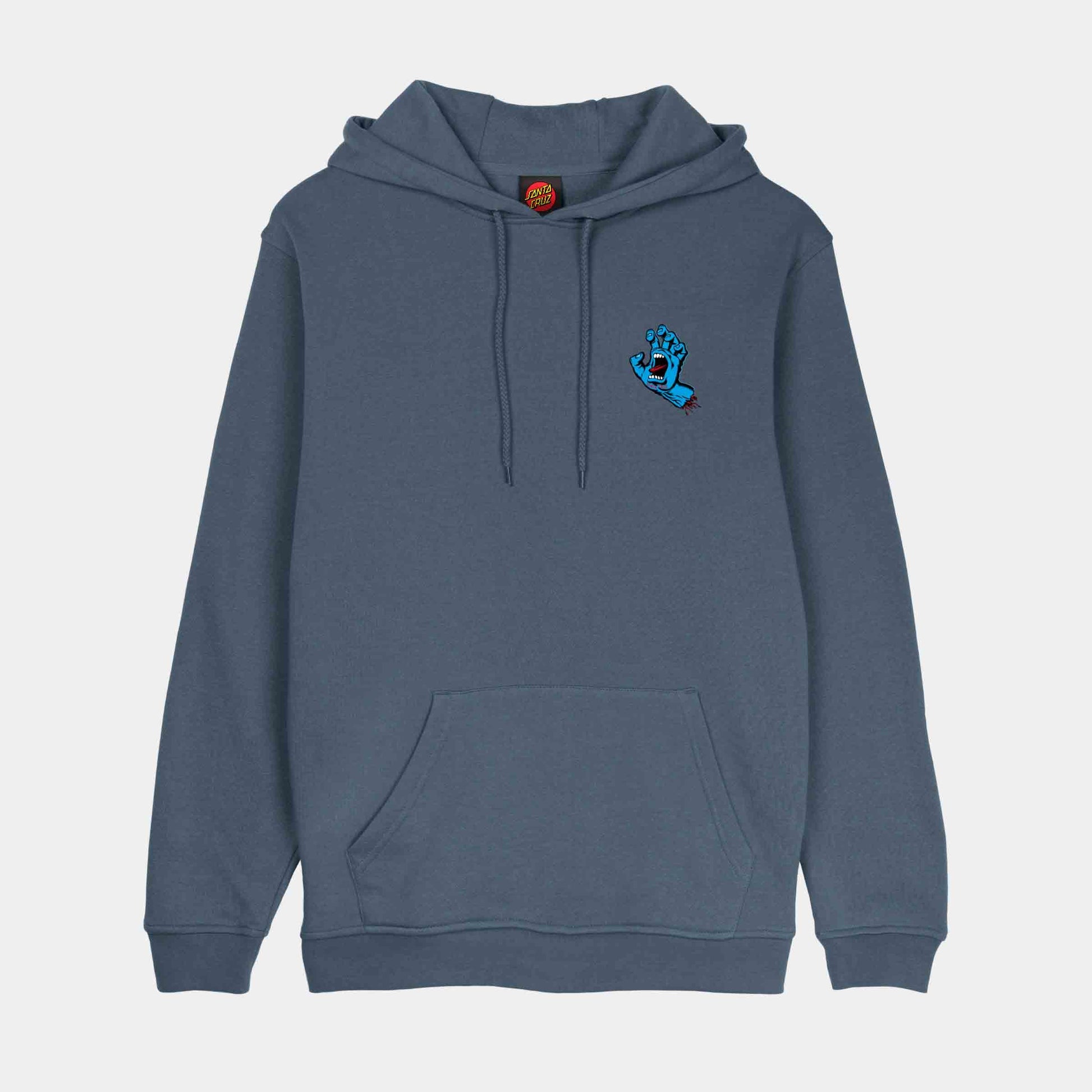 Santa Cruz Screaming Hand Santa Cruz Hoodie Storm Grey