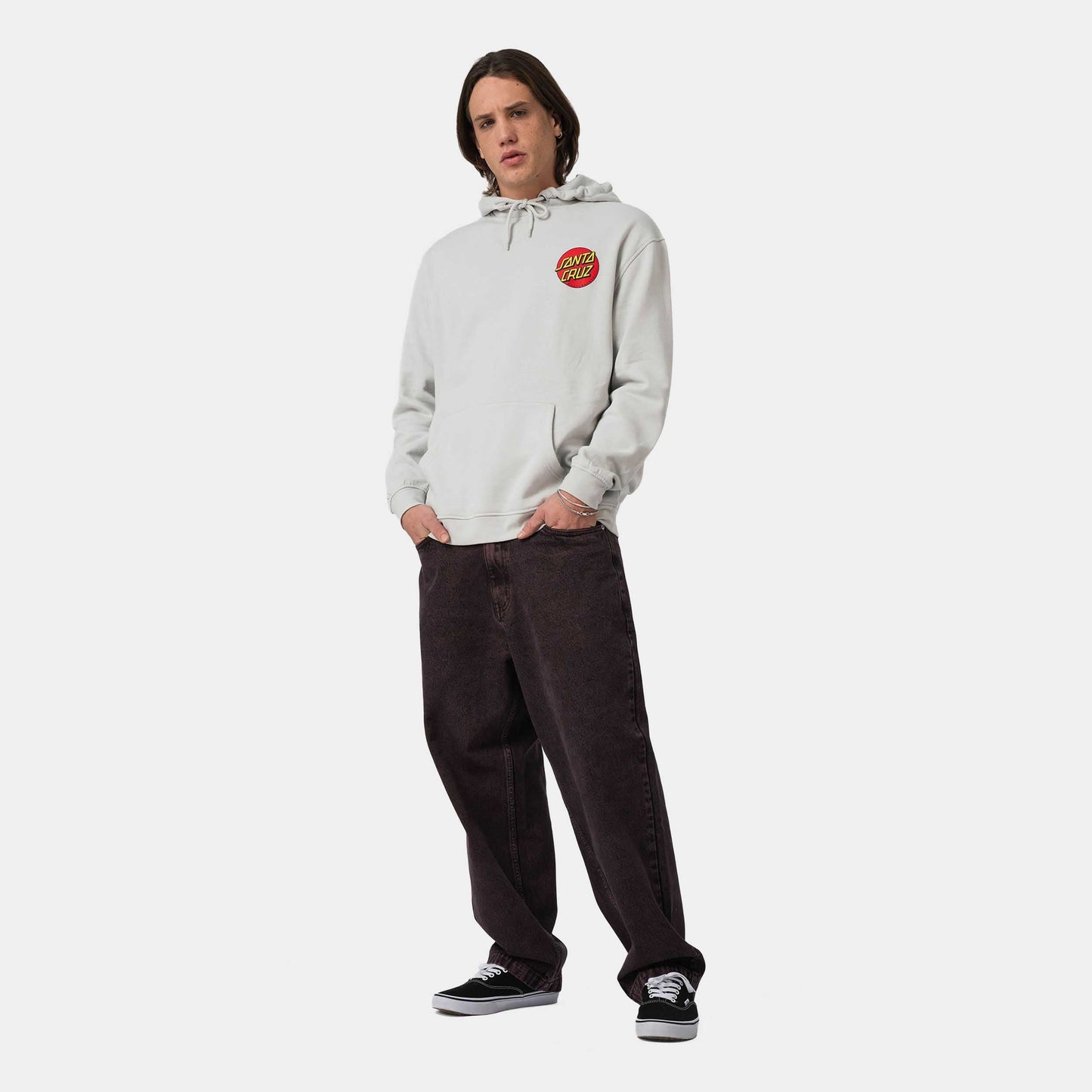 Santa Cruz Classic Dot Santa Cruz Hoodie Mist