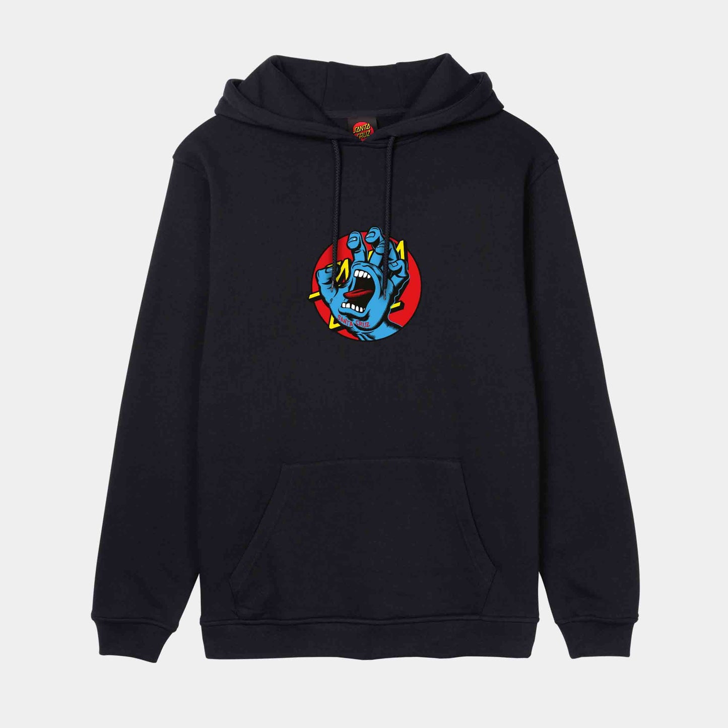 Santa Cruz Hand Dot Hoodie Black