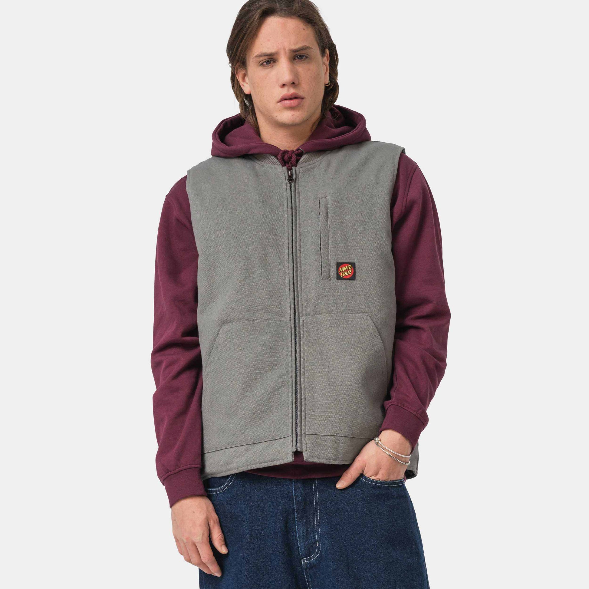 Santa Cruz Classic Label Vest Mist