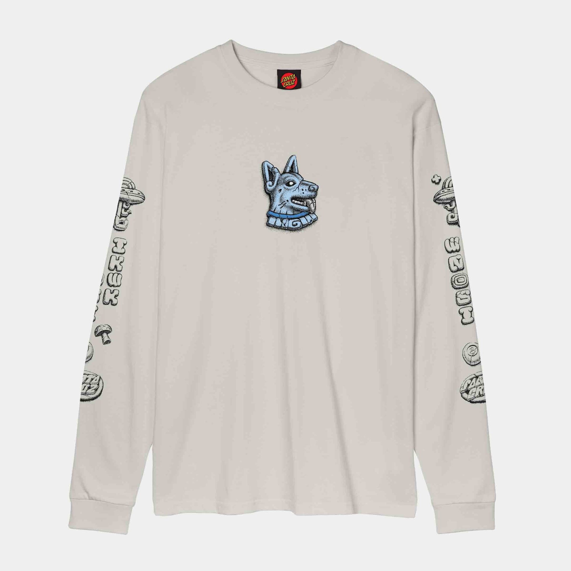 Santa Cruz Winkowski Dog LS T-Shirt Longsleeve T-Shirt Mist