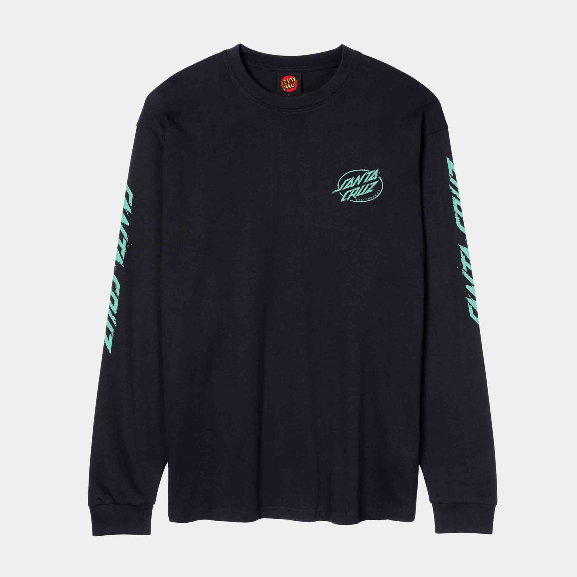 Santa Cruz Cyber Dot L/S T-Shirt Black