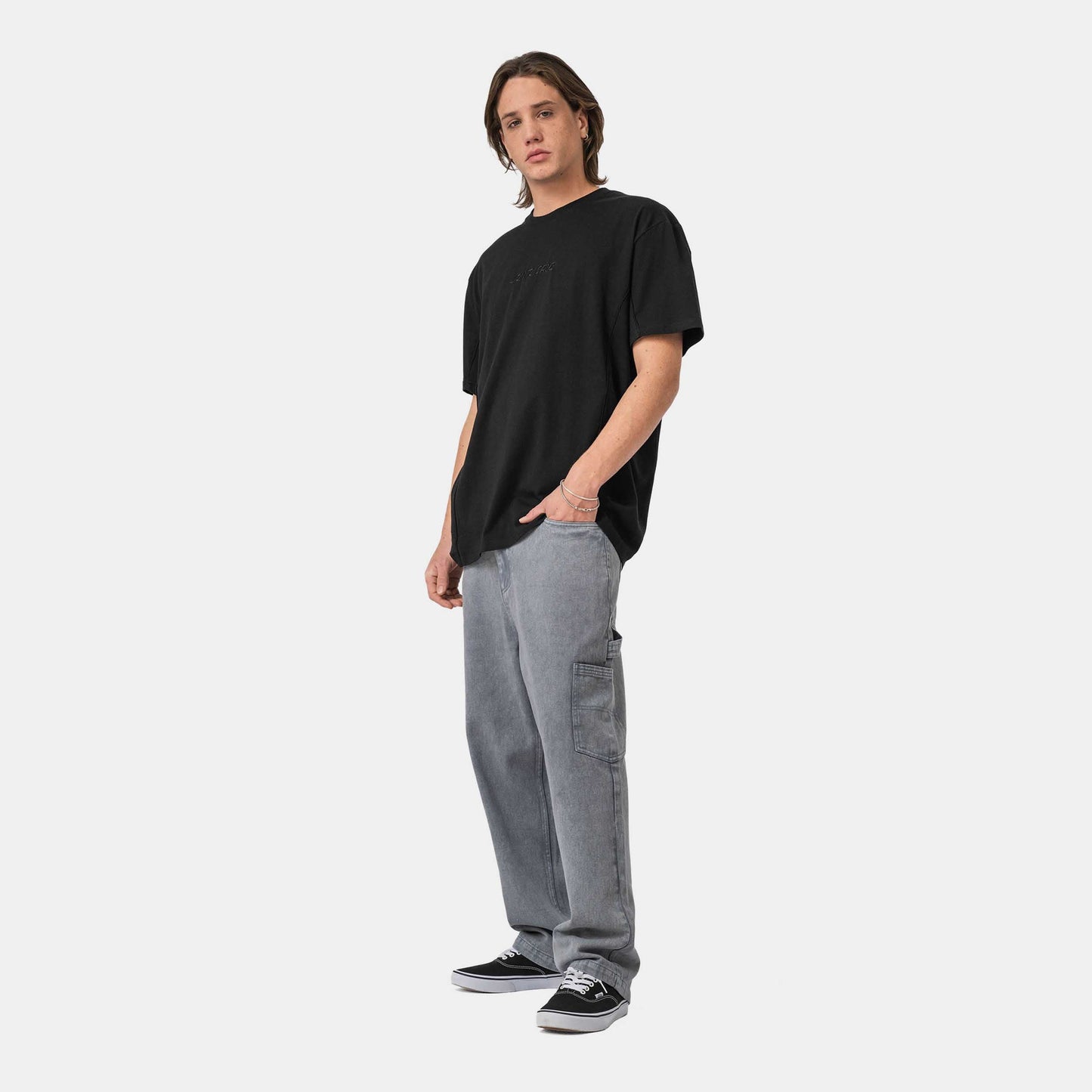 Santa Cruz Carpenter Big Pants Dark Denim/White