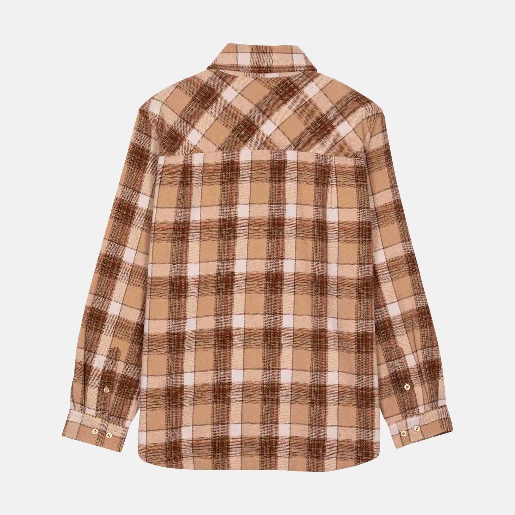 Santa Cruz Apex Shirt Brown Check