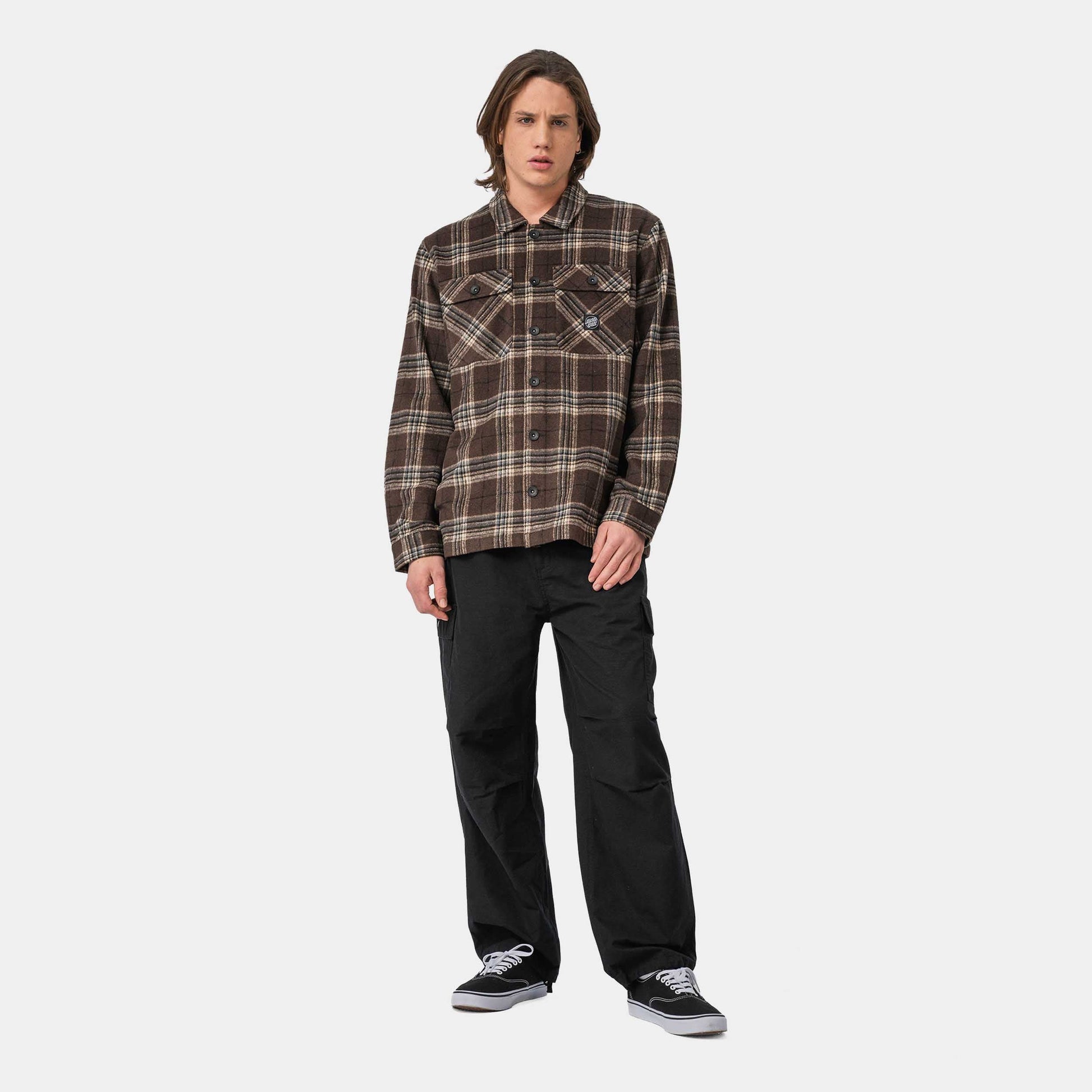 Santa Cruz Lodge Shirt Chestnut Check