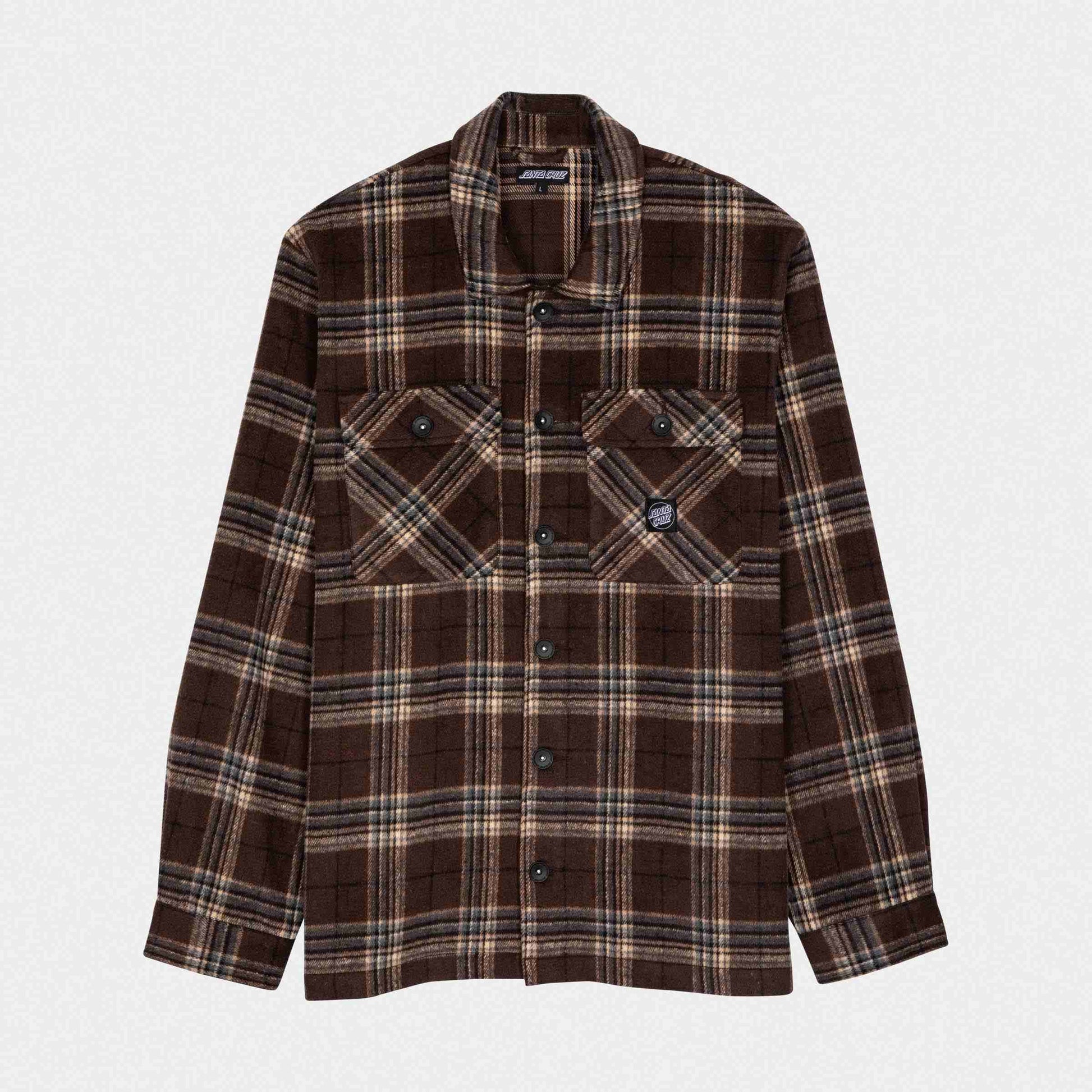 Santa Cruz Lodge Shirt Chestnut Check