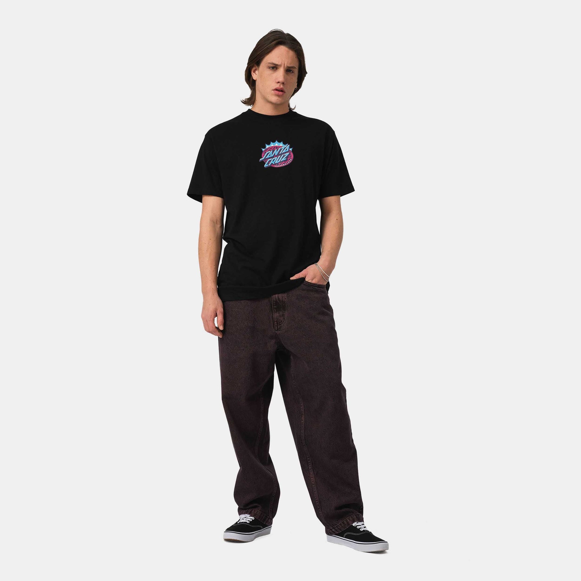 Santa Cruz Kendall End Of The Dot T-Shirt Black