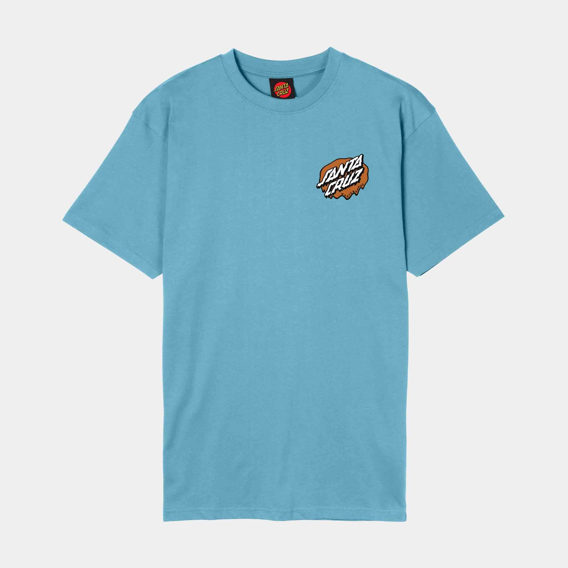 Santa Cruz Slime Scream T-Shirt Norse Blue