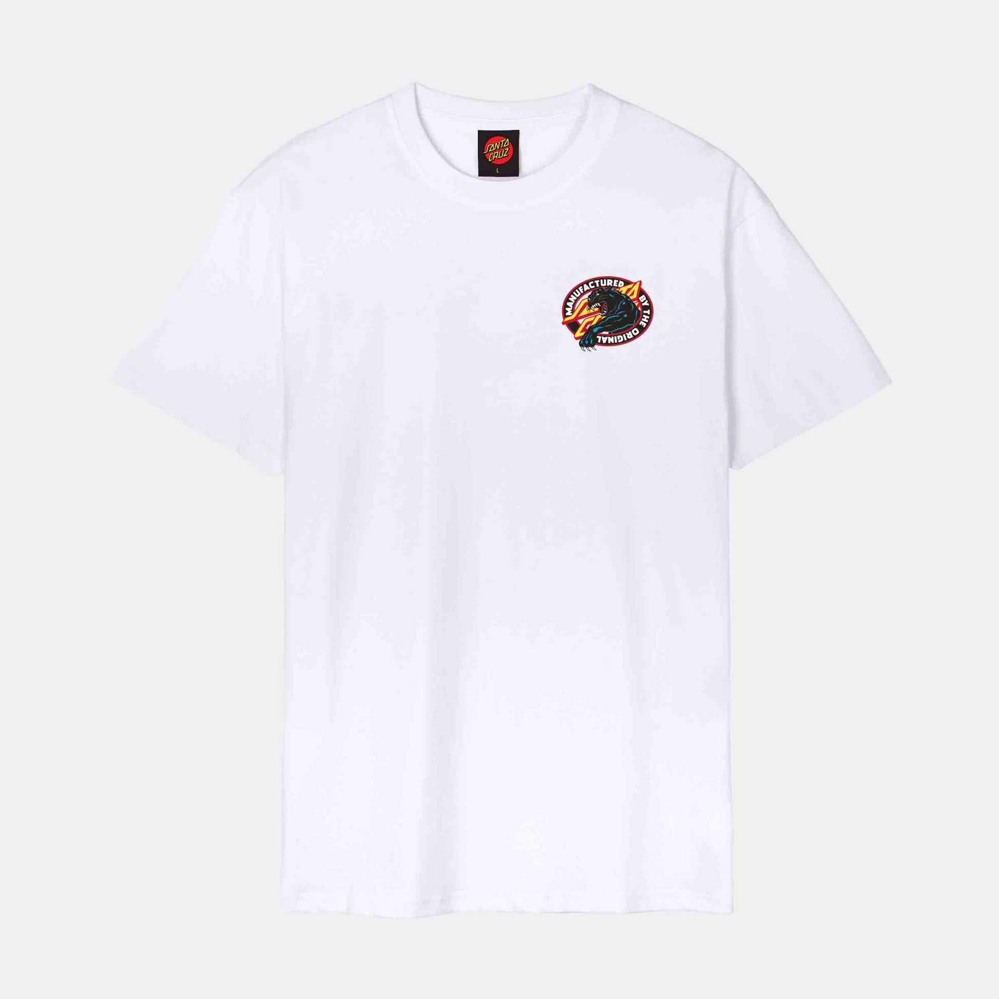 Santa Cruz Natas SC Panther T-Shirt White