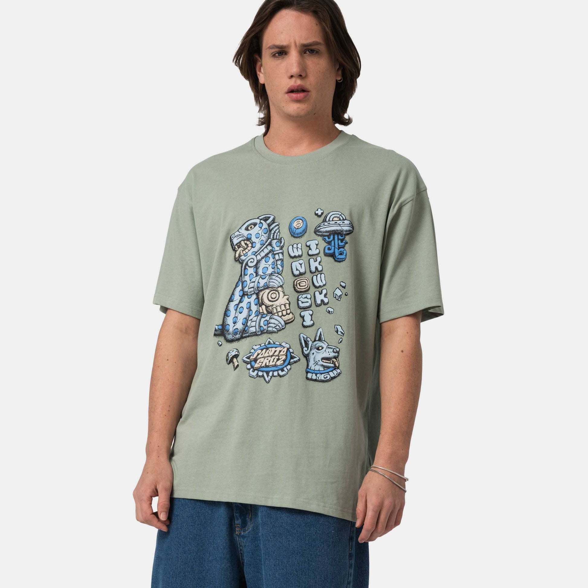 Santa Cruz Winkowski Jaguar T-Shirt Moon Rock