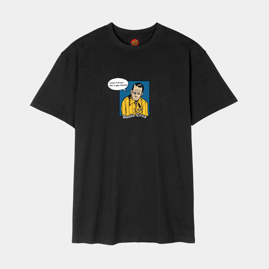 Santa Cruz Dressen Laugh It Up T-Shirt Black