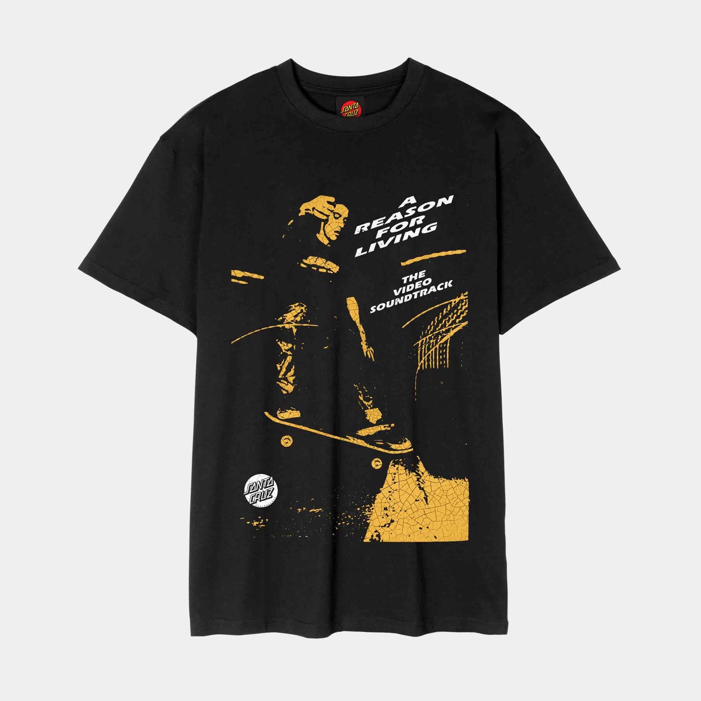 Santa Cruz Reason For Living Soundtrack T-Shirt Black