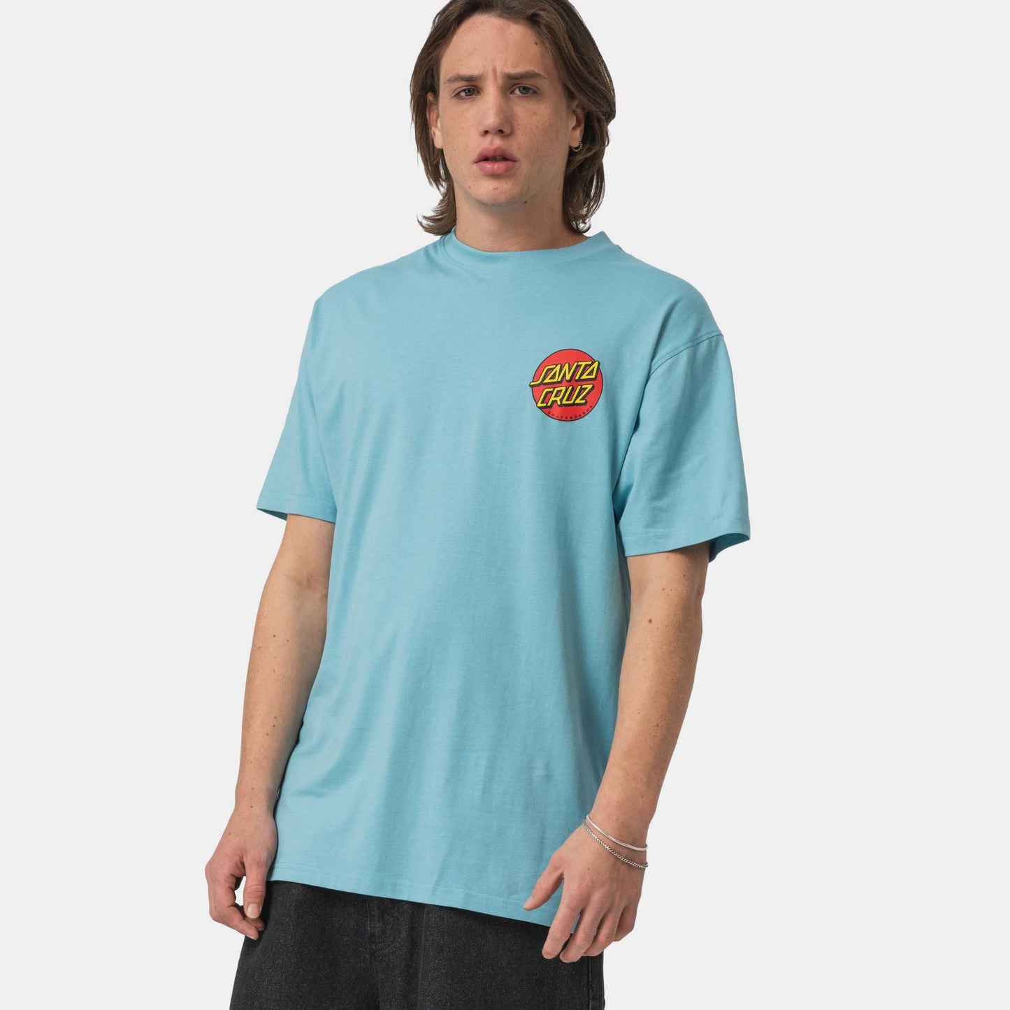 Santa Cruz Classic Dot T-Shirt Norse Blue