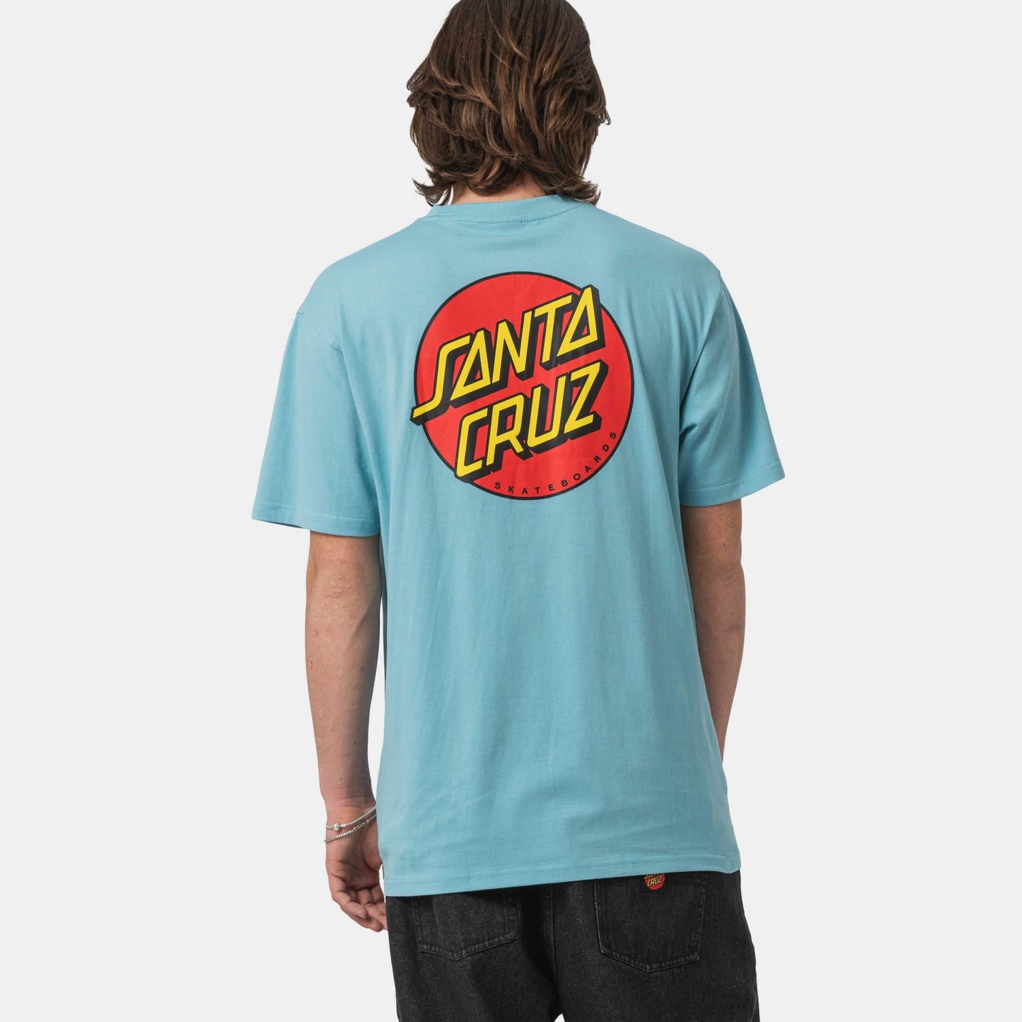 Santa Cruz Classic Dot T-Shirt Norse Blue