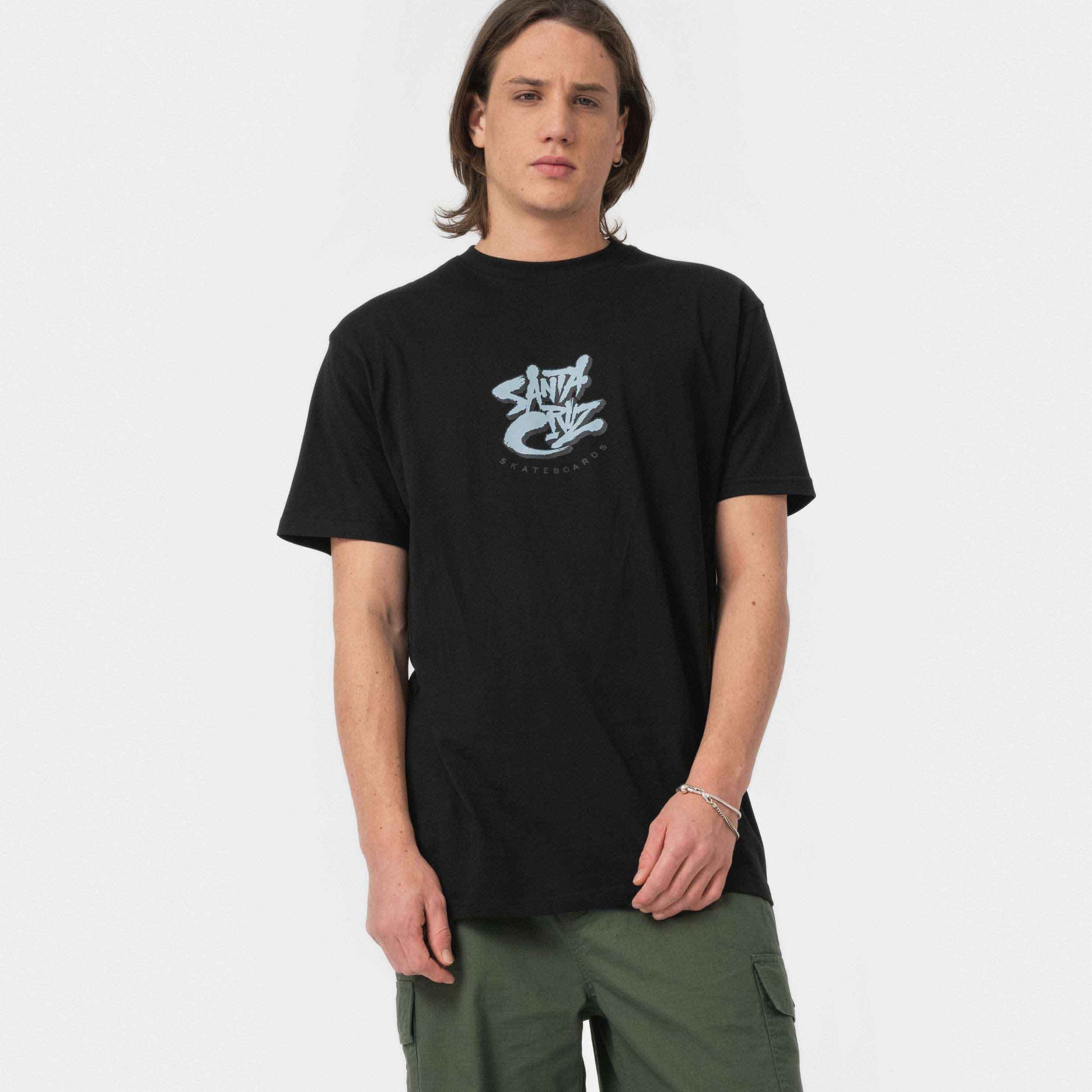 Santa Cruz Pace Deathtrap T-Shirt Black
