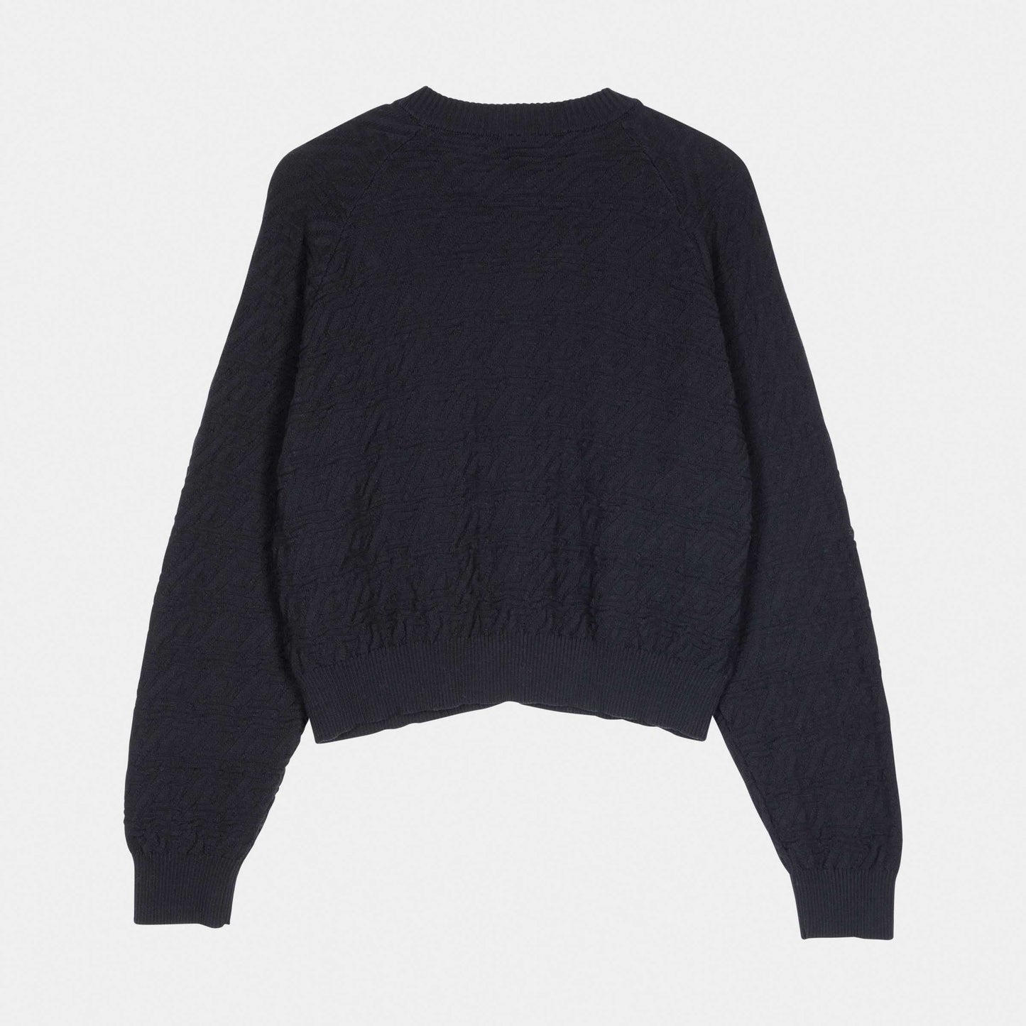 Santa Cruz Wharf Knit Cardigan Black