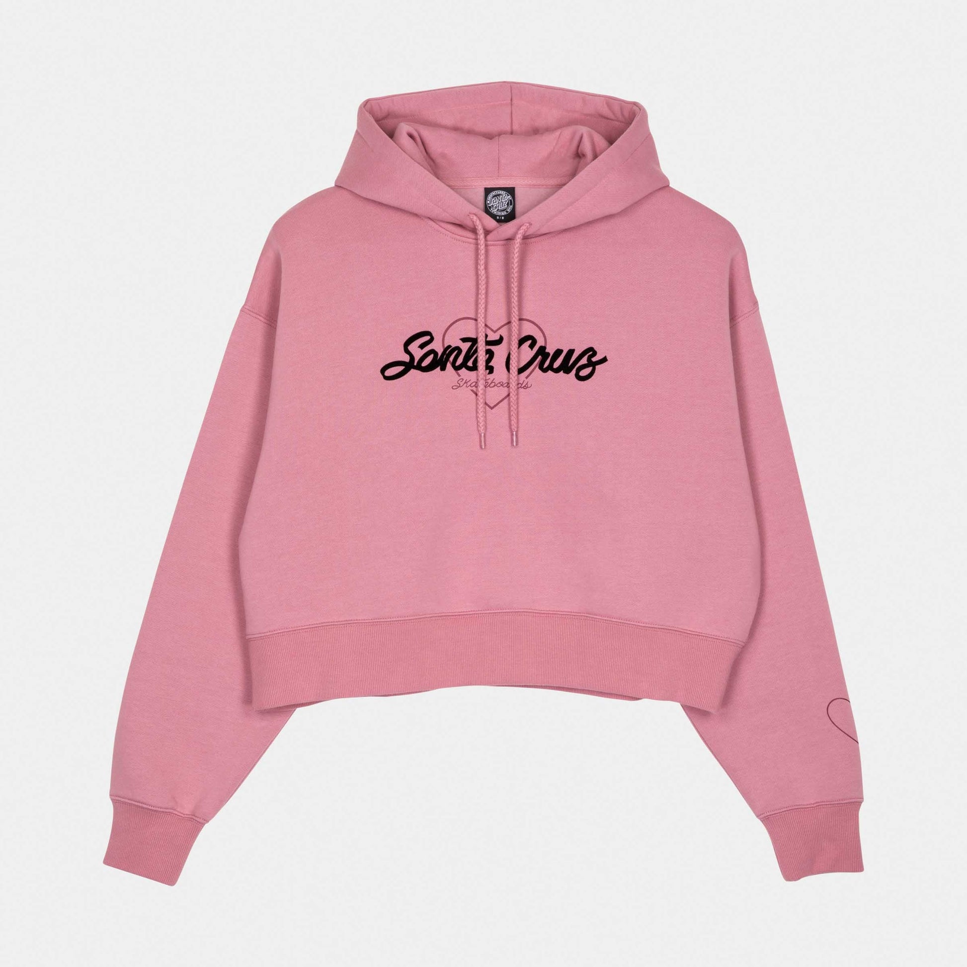 Santa Cruz Love Script Hoodie Universal Pink