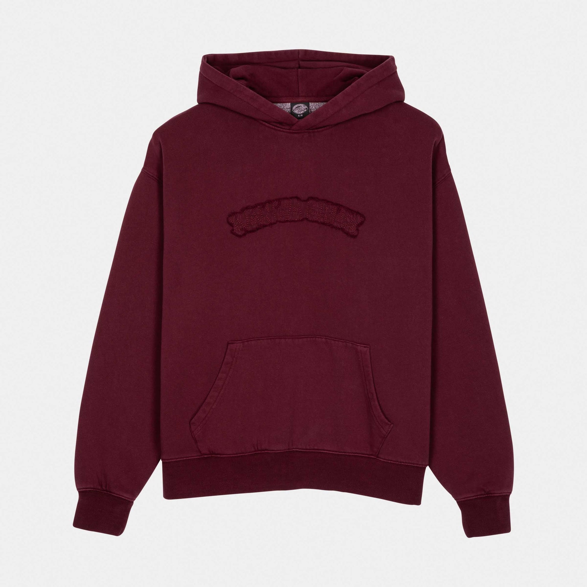 Santa Cruz SC Stitch Hoodie Dark Cherry