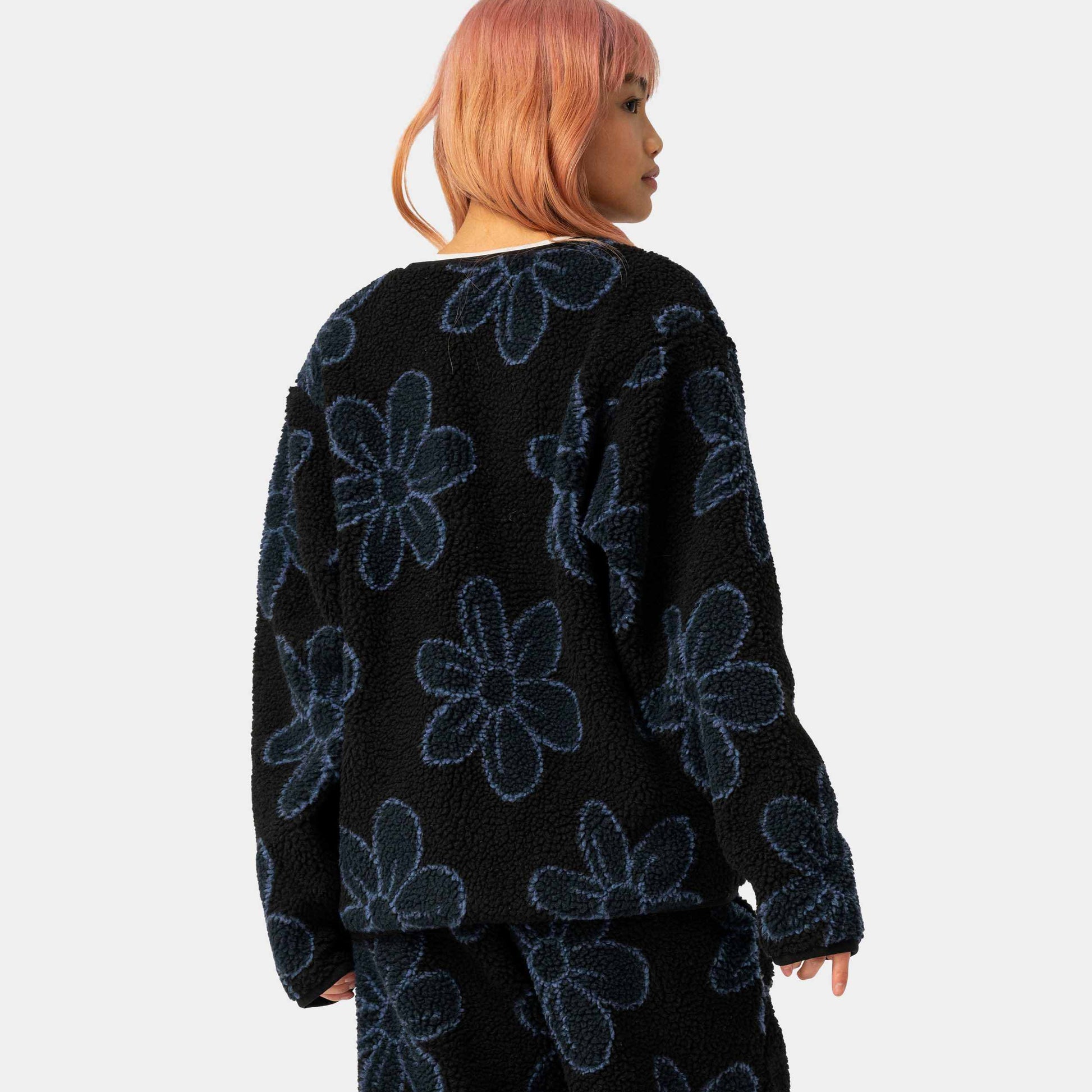 Santa Cruz Homebody Jacket Black Daisy