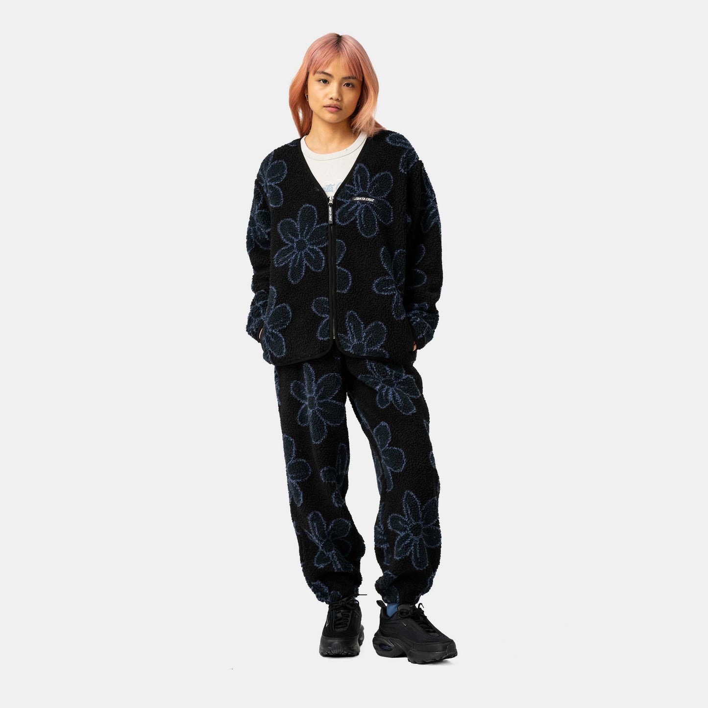Santa Cruz Homebody Jacket Black Daisy