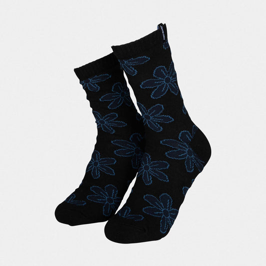 Santa Cruz Flourish Daisy Socks (2 Pack) Socks Mist & Black