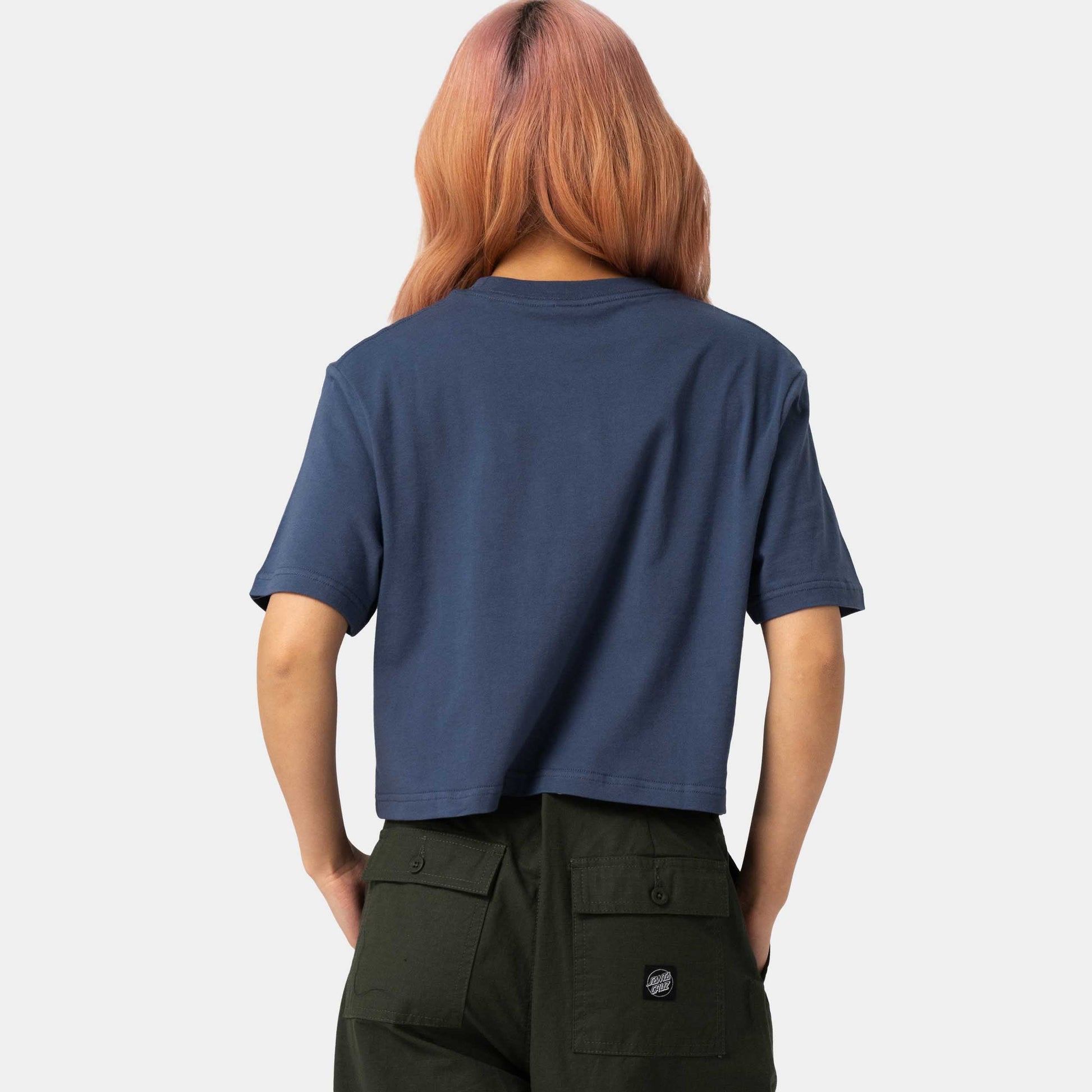 Santa Cruz Flourish T-Shirt Heritage Blue