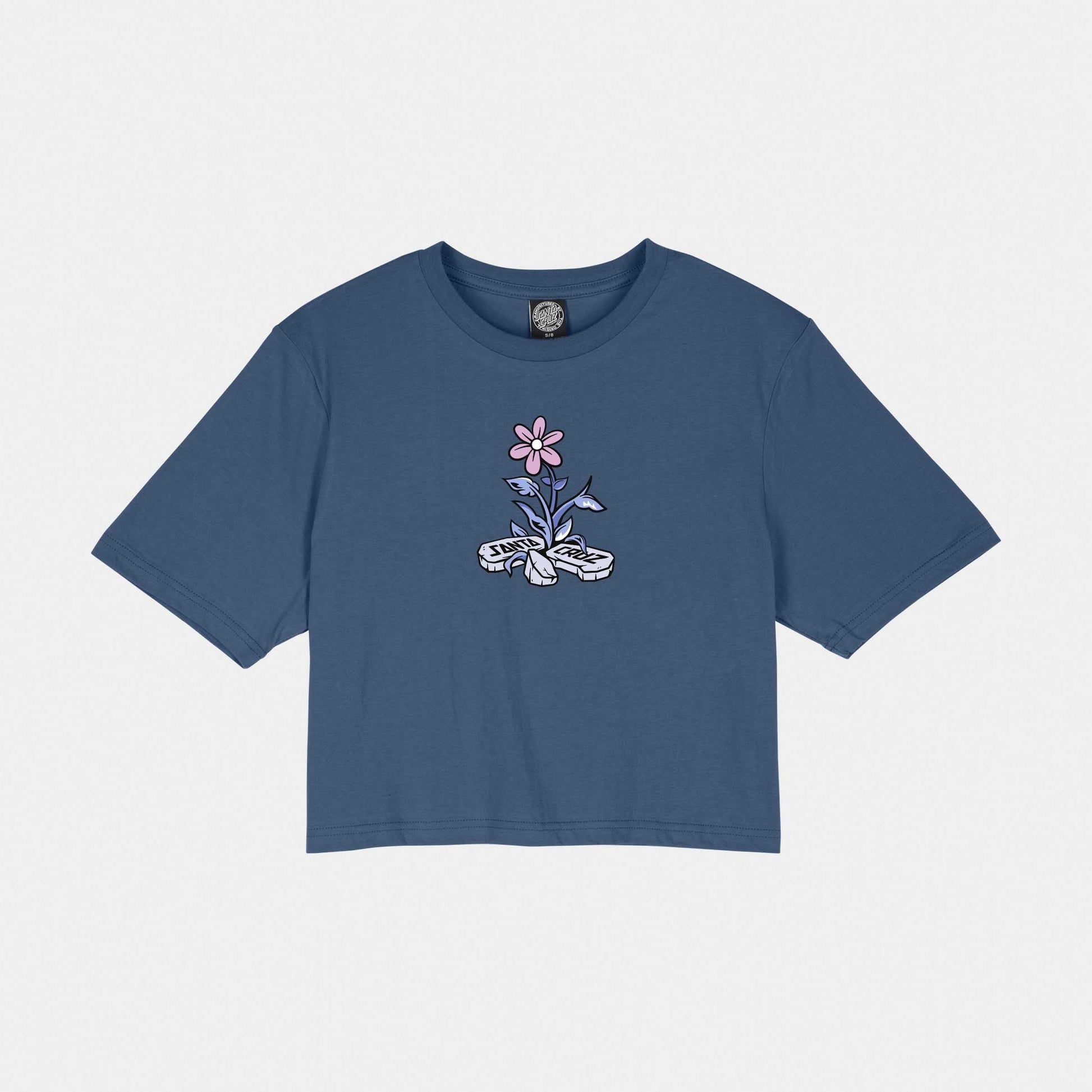Santa Cruz Flourish T-Shirt Heritage Blue