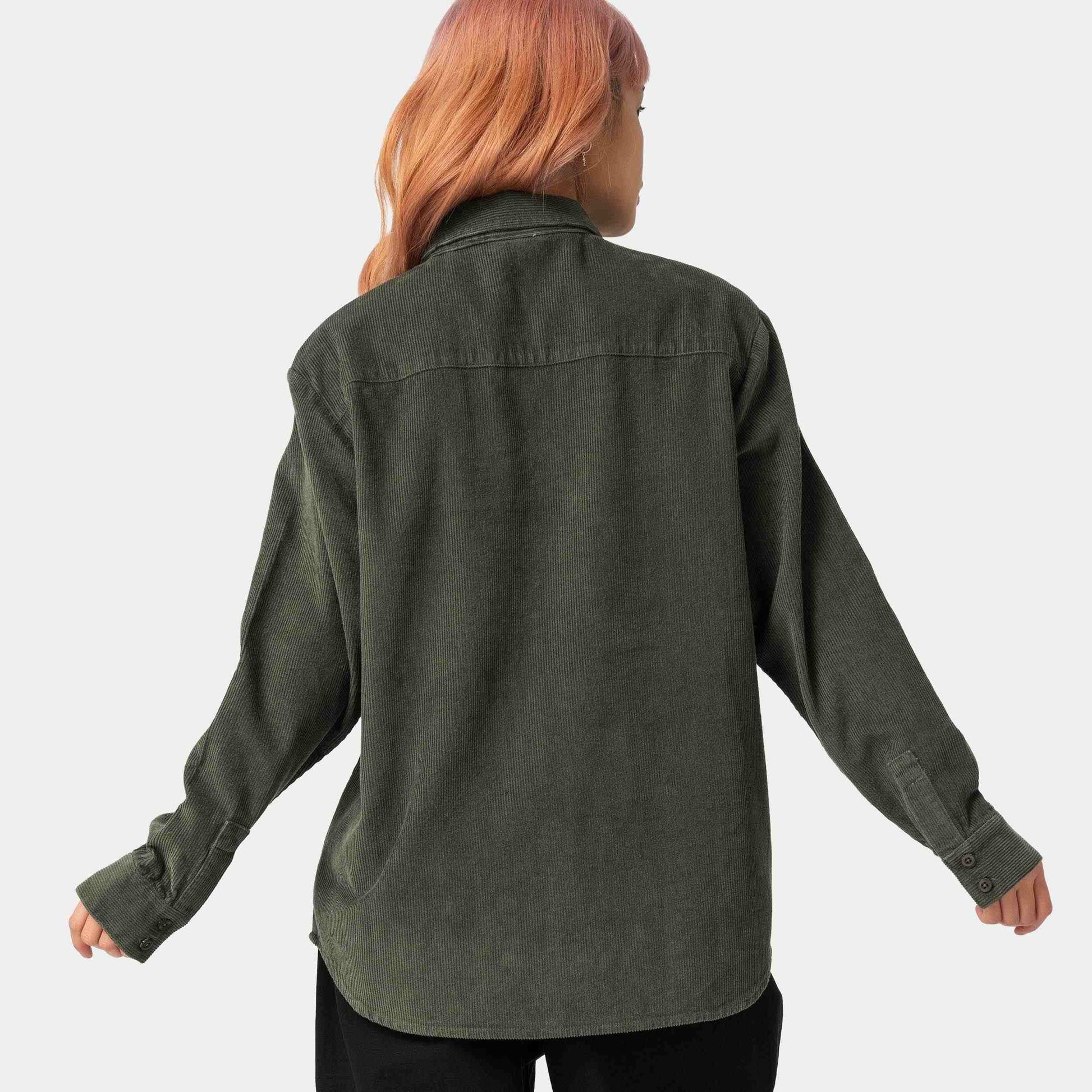 Santa Cruz Classic Label L/S Shirt Dark Moss