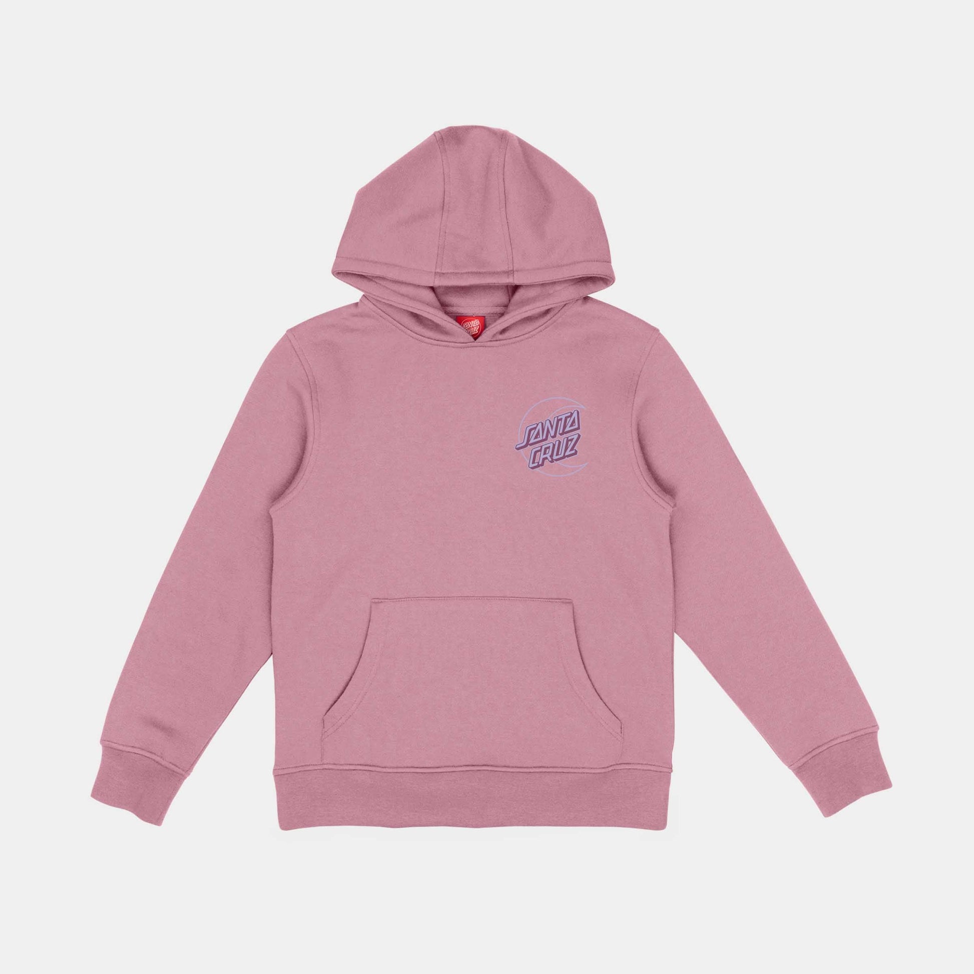 Santa Cruz Youth Imprint Moon Dot Hoodie Universal Pink