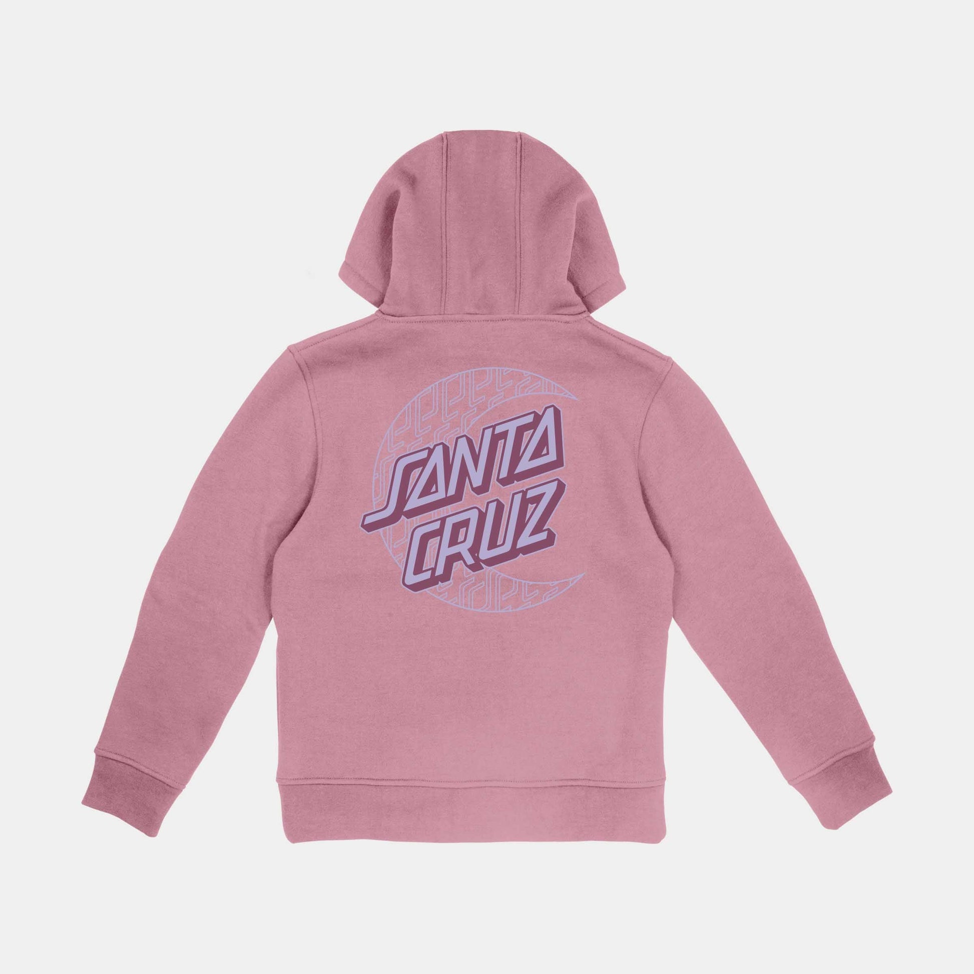 Santa Cruz Youth Imprint Moon Dot Hoodie Universal Pink