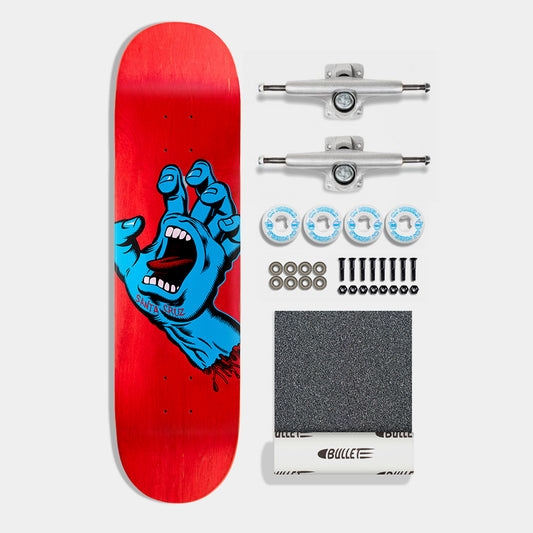 Build at Home Complete - Screaming Hand with OJ Wheels 8in x 31.25in