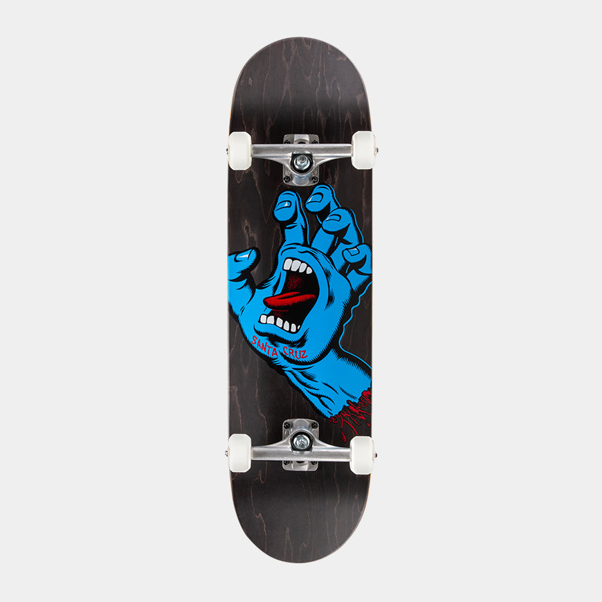 Santa Cruz Build at Home Complete - Screaming Hand w Ricta Wheels 8.6in x 31.95in