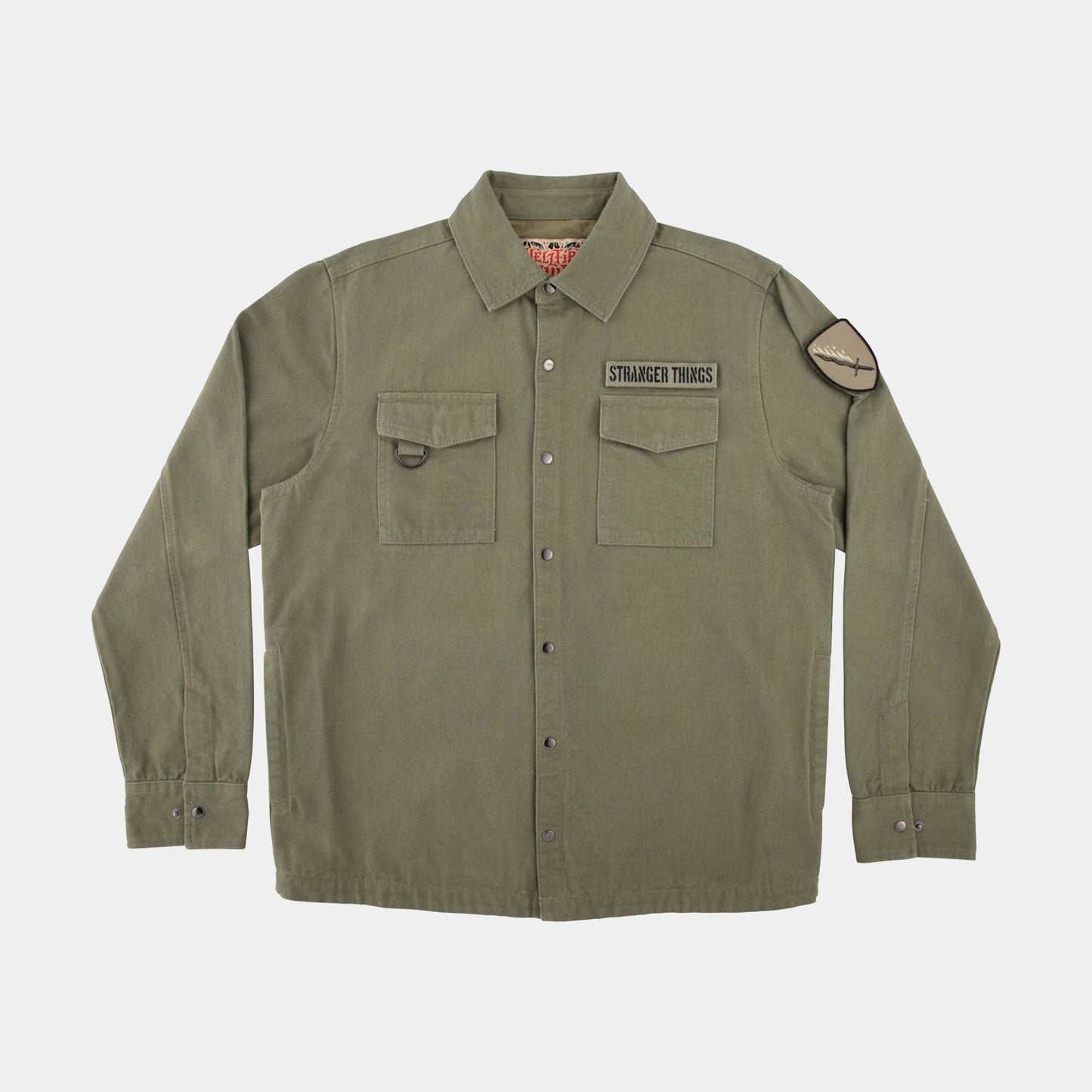 Santa Cruz Stranger Things Crawl Jacket - Army