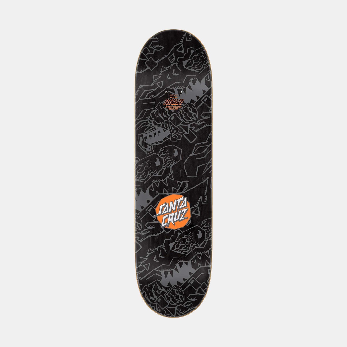 Meek Scratched Slasher FB Skateboard Deck 8.25"