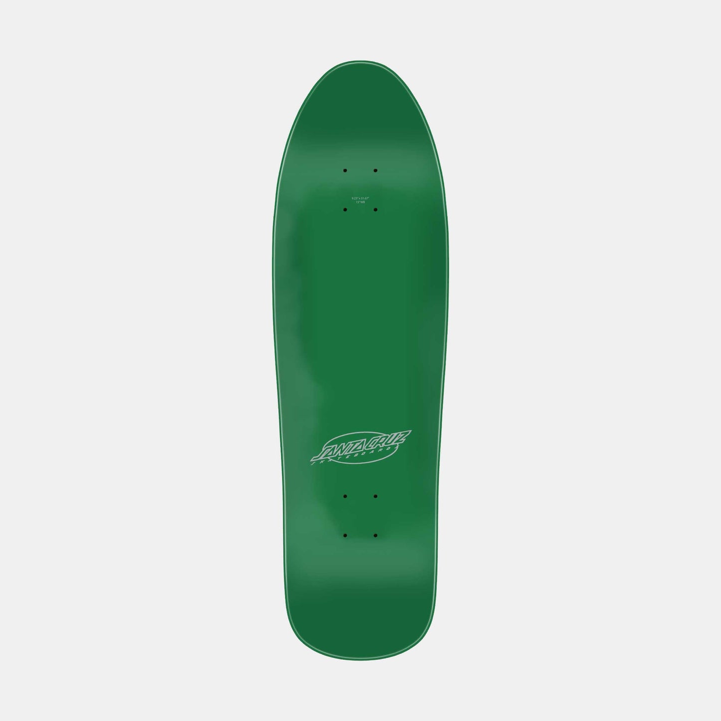 Meek Pinstripe Slasher Green Skateboard Deck 9.23"