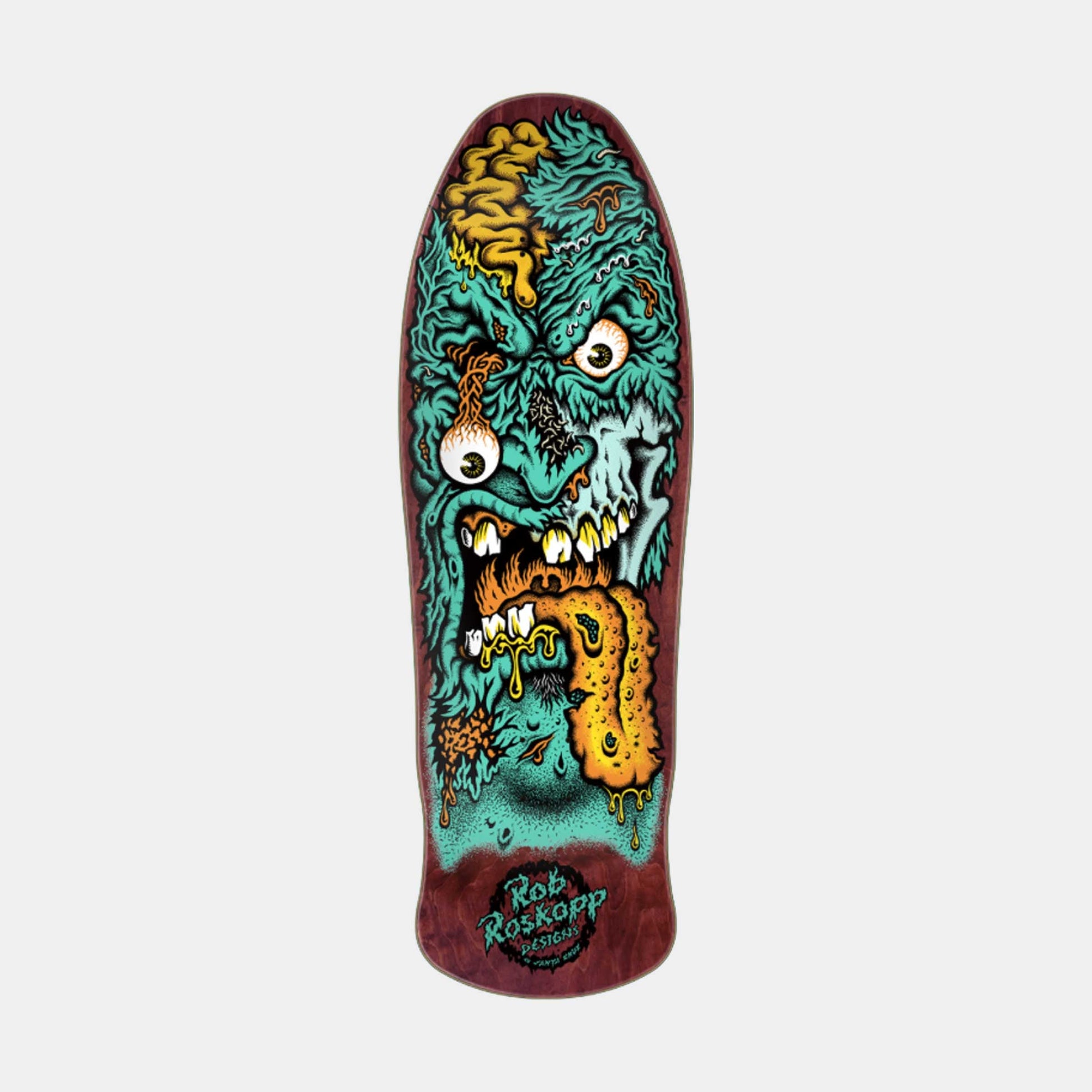 Santa Cruz Roskopp Face Two Reissue Skateboard Deck 9.9in