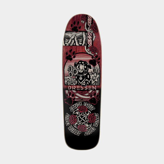 Santa Cruz Dressen Evo Pro Shaped Skateboard Deck 9.3in