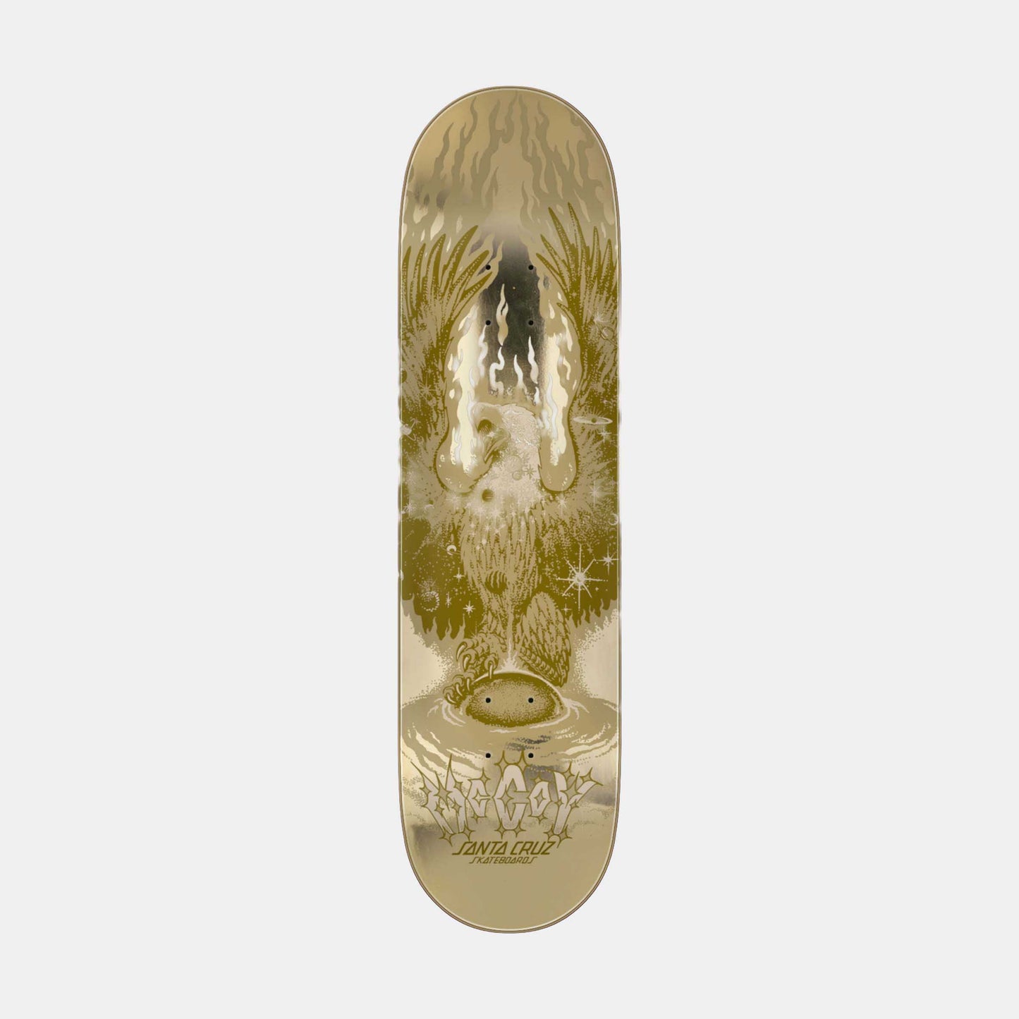 Santa Cruz McCoy Cosmic Eagle Twin Pro VX Skateboard Deck 8.25in