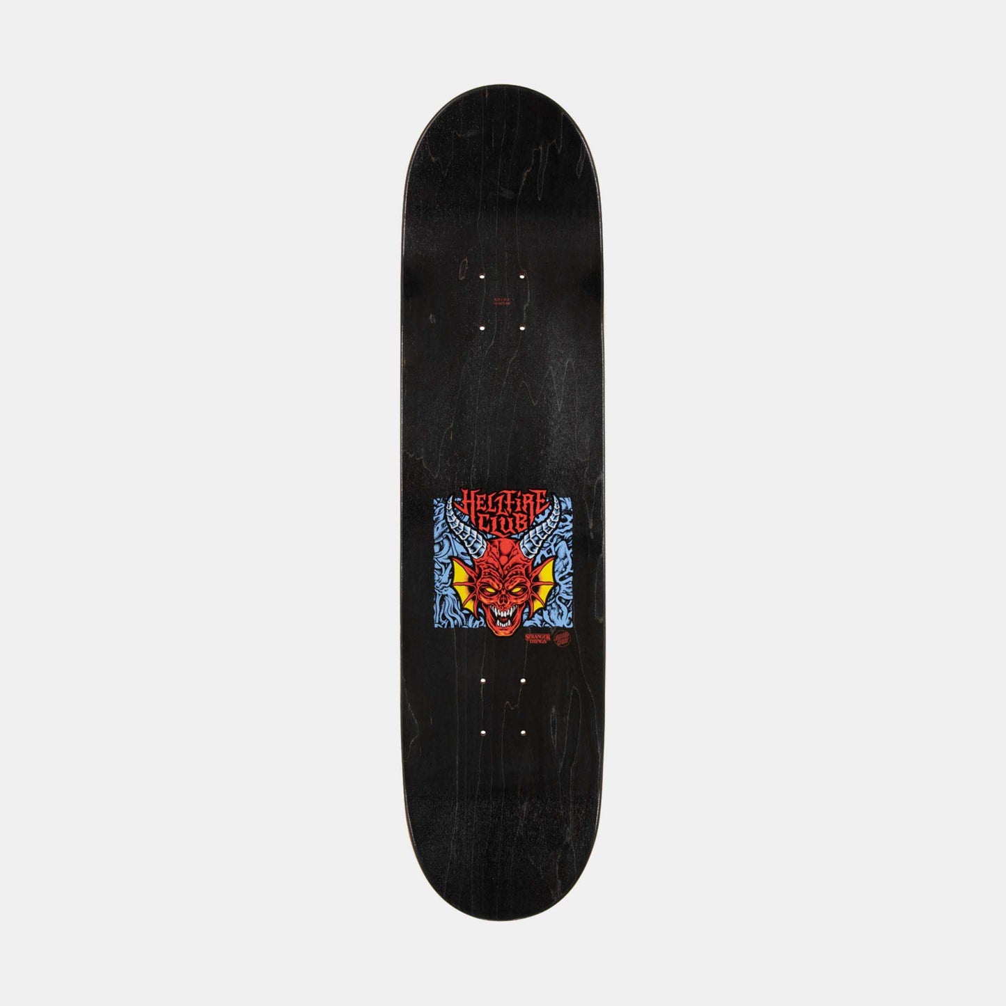 Stranger Things Hellfire Club Skateboard Deck 31.8 in x 8.25in