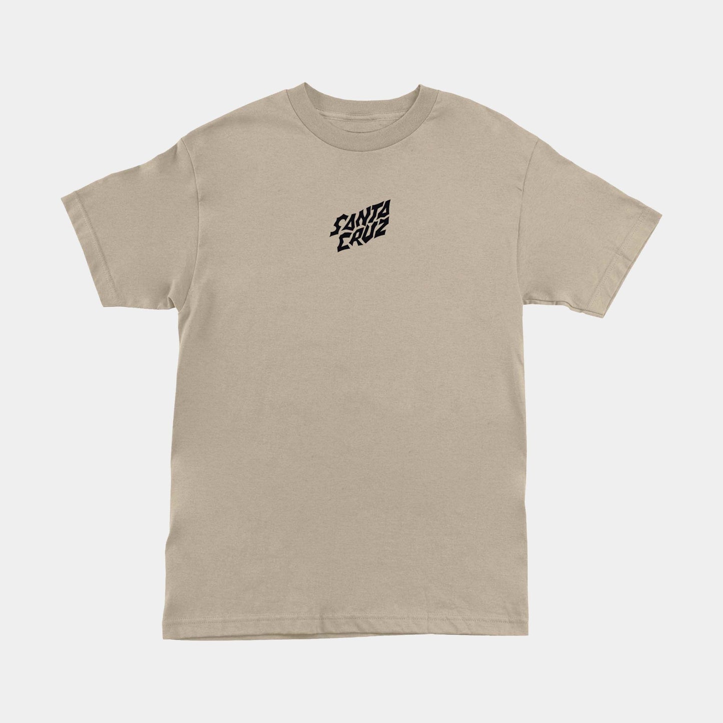 Santa Cruz Stranger Things Screaming Lights T-Shirt - Sand