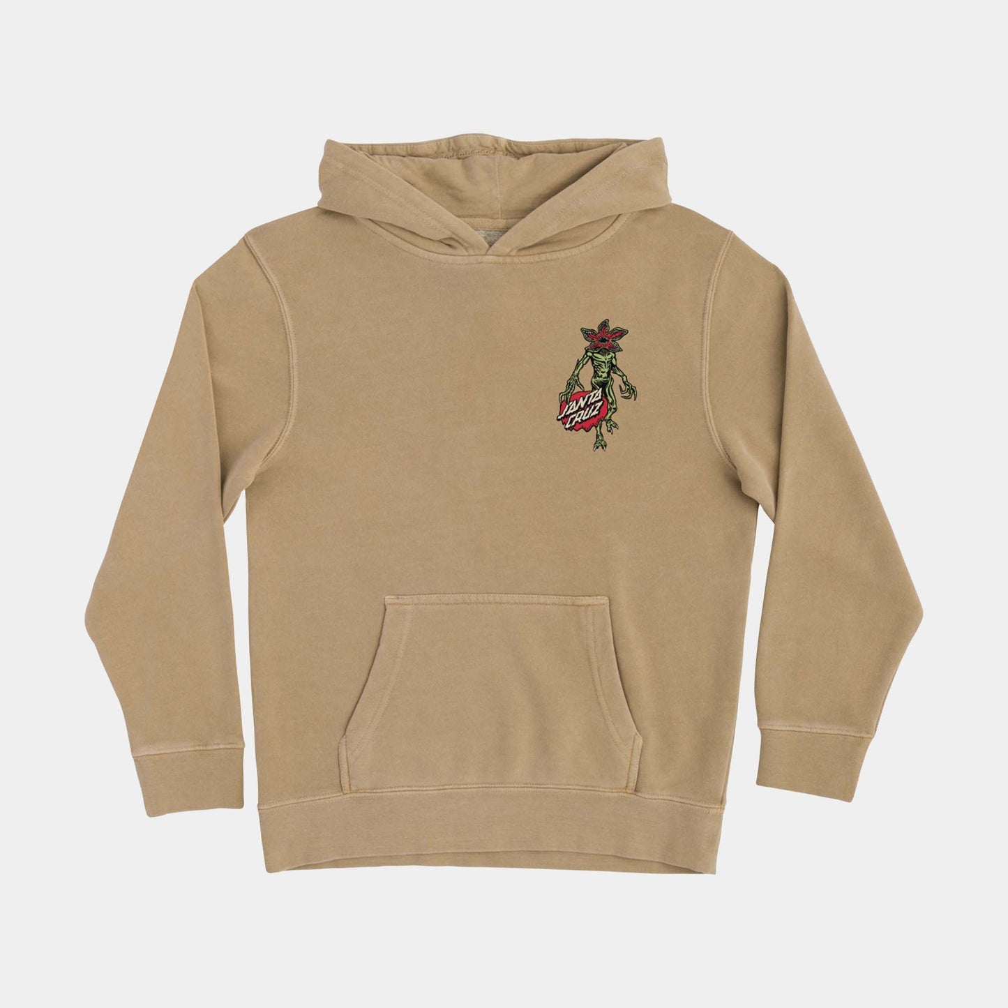 Santa Cruz Stranger Things Demogorgon Dot Youth Hoodie - Sandstone