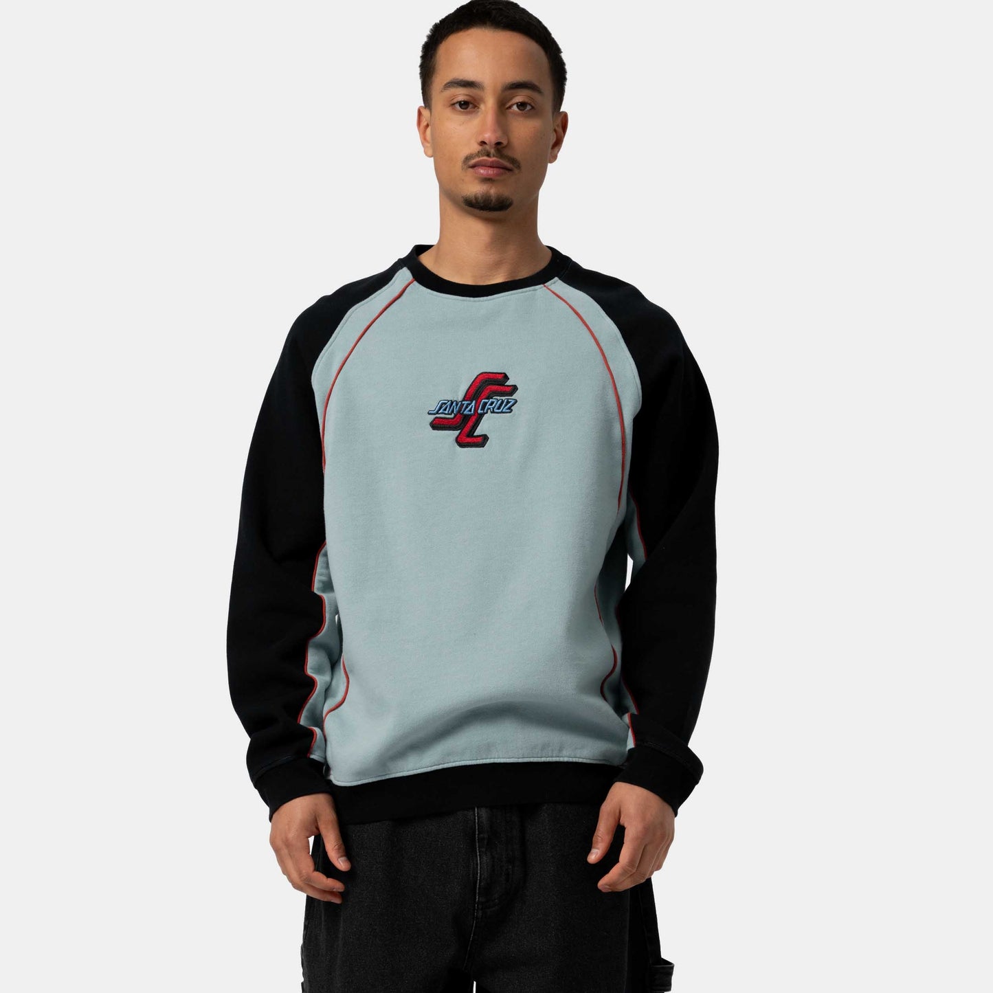 Santa Cruz Ogteam Crew Stone Blue Black