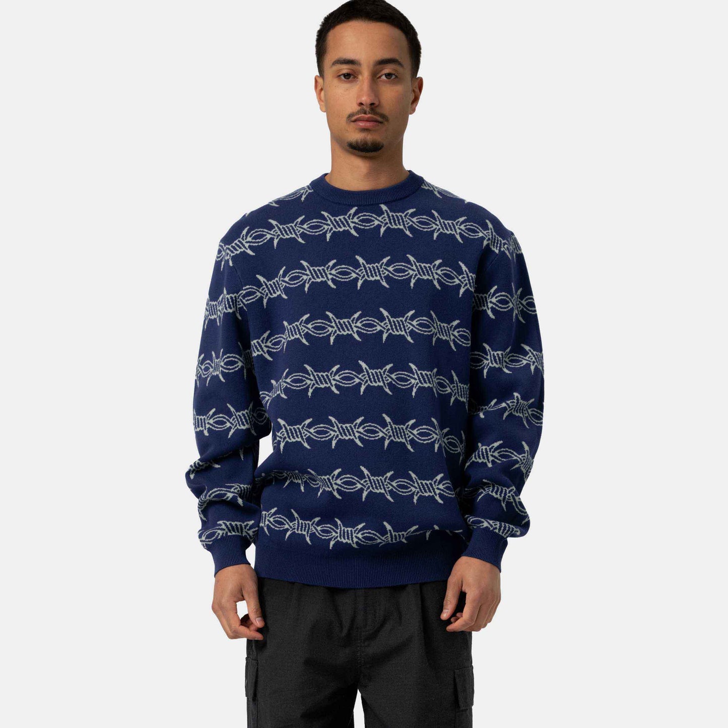 Santa Cruz Wired Knit Crew Midnight Blue